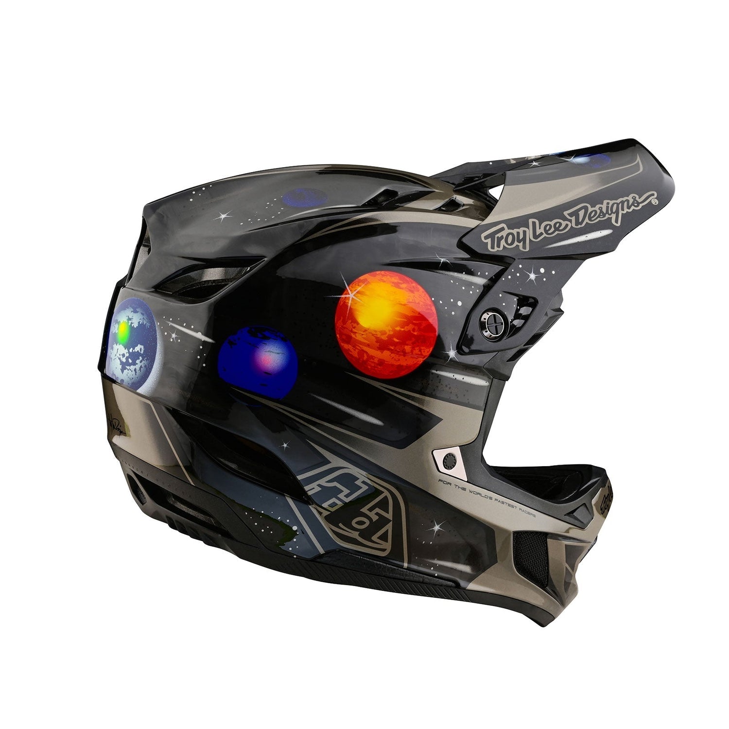 TLD D4 Carbon-Helm mit MIPS, Spacian Black