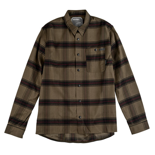 TLD Grind Flannel Yd Plaid Dark Pine