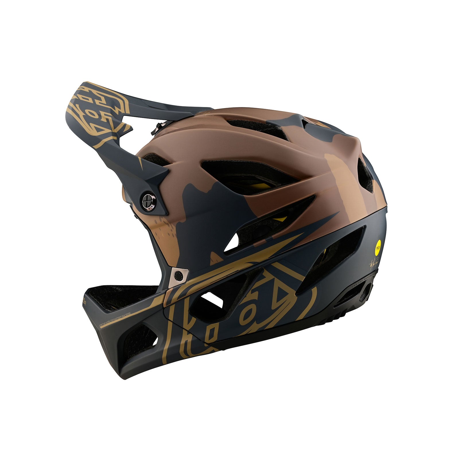 TLD Stage-Helm mit MIPS Stealth, Camo Eichenbraun