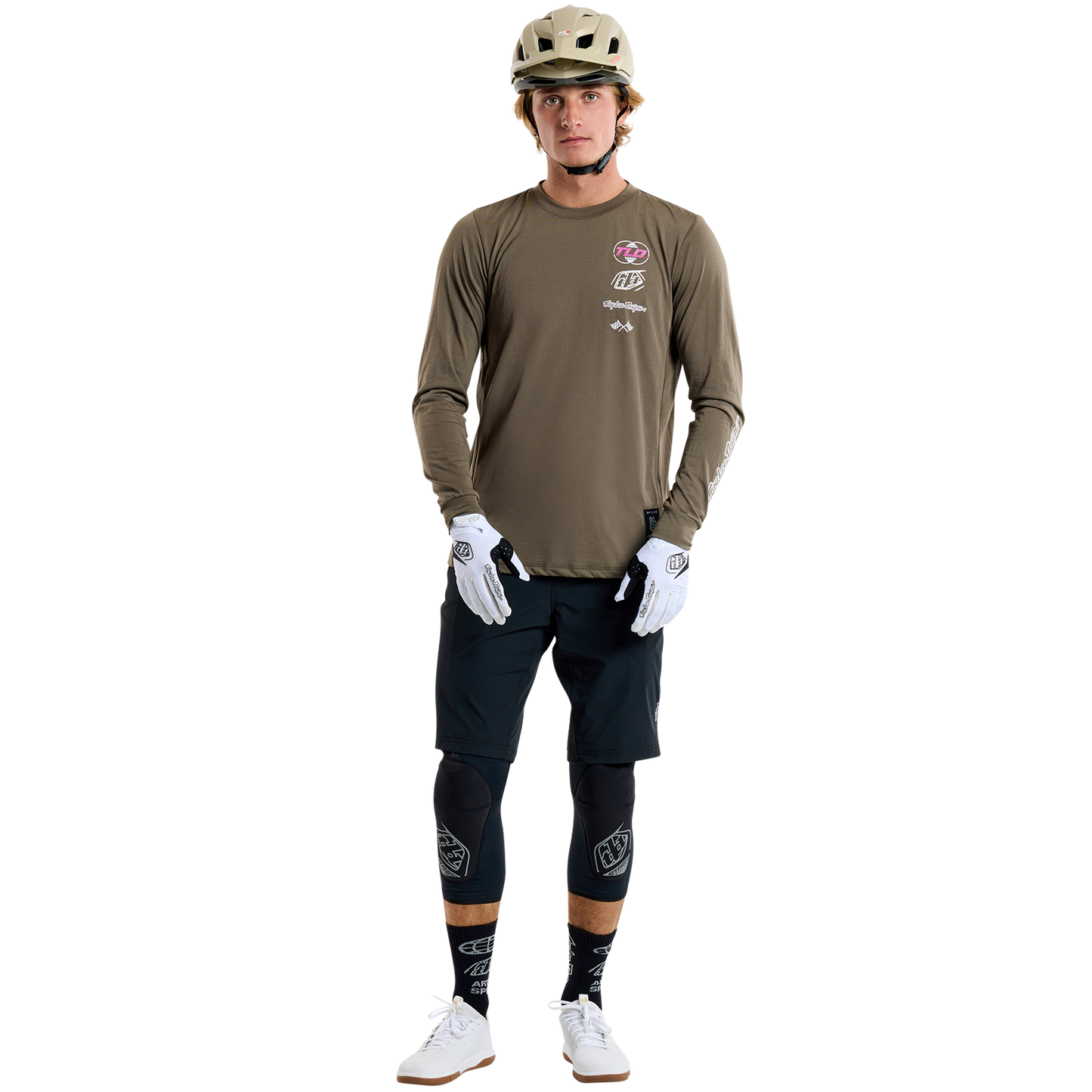 Skyline Trail Short W/liner Mono Schwarz