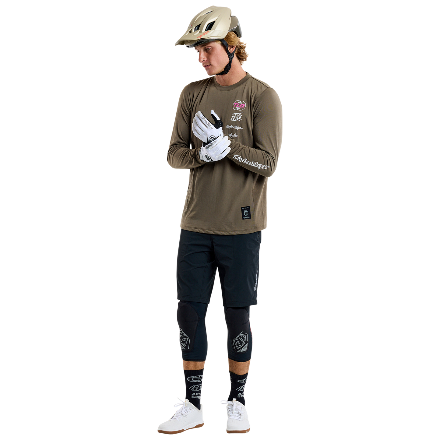 Skyline Trail Short W/liner Mono Schwarz