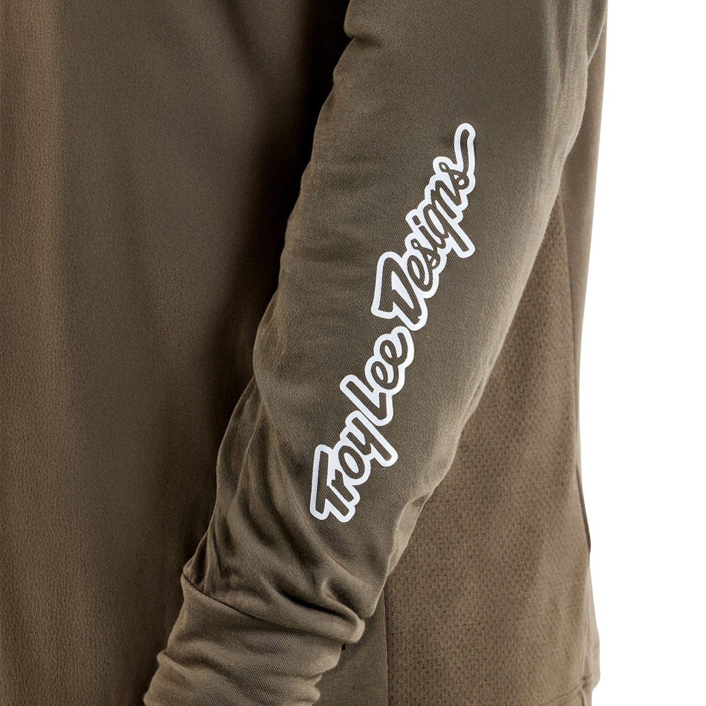 TLD Skyline Fahr-Langarm-T-Shirt Worldwide, Kaperngrün