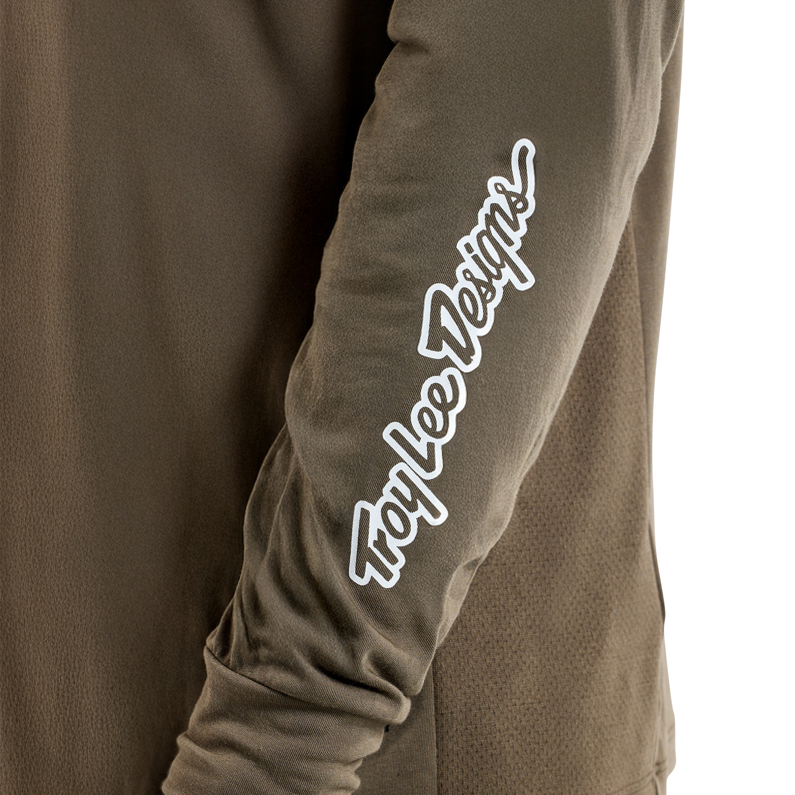 TLD Skyline Fahr-Langarm-T-Shirt Worldwide, Kaperngrün