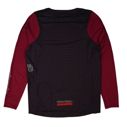 TLD Skyline Langarm-Jersey Troy Lee Designs X SRAM Radioscape Black/Berry