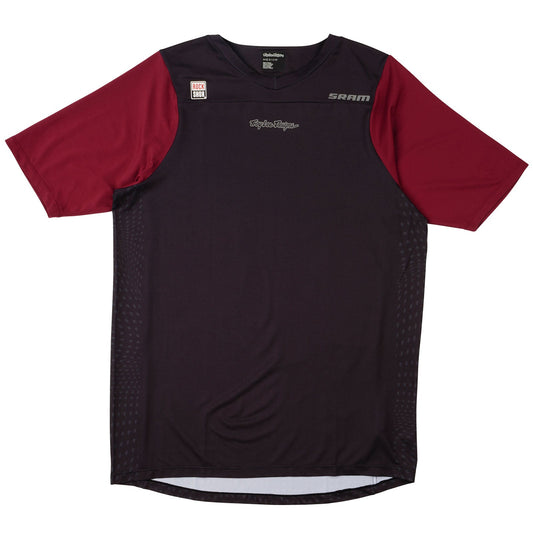 TLD Skyline SS Jersey Troy Lee Designs X SRAM Radioscape Black/Berry
