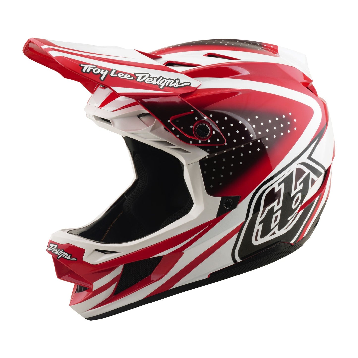 D4 Polyacrylite Helmet the Line Fire / White