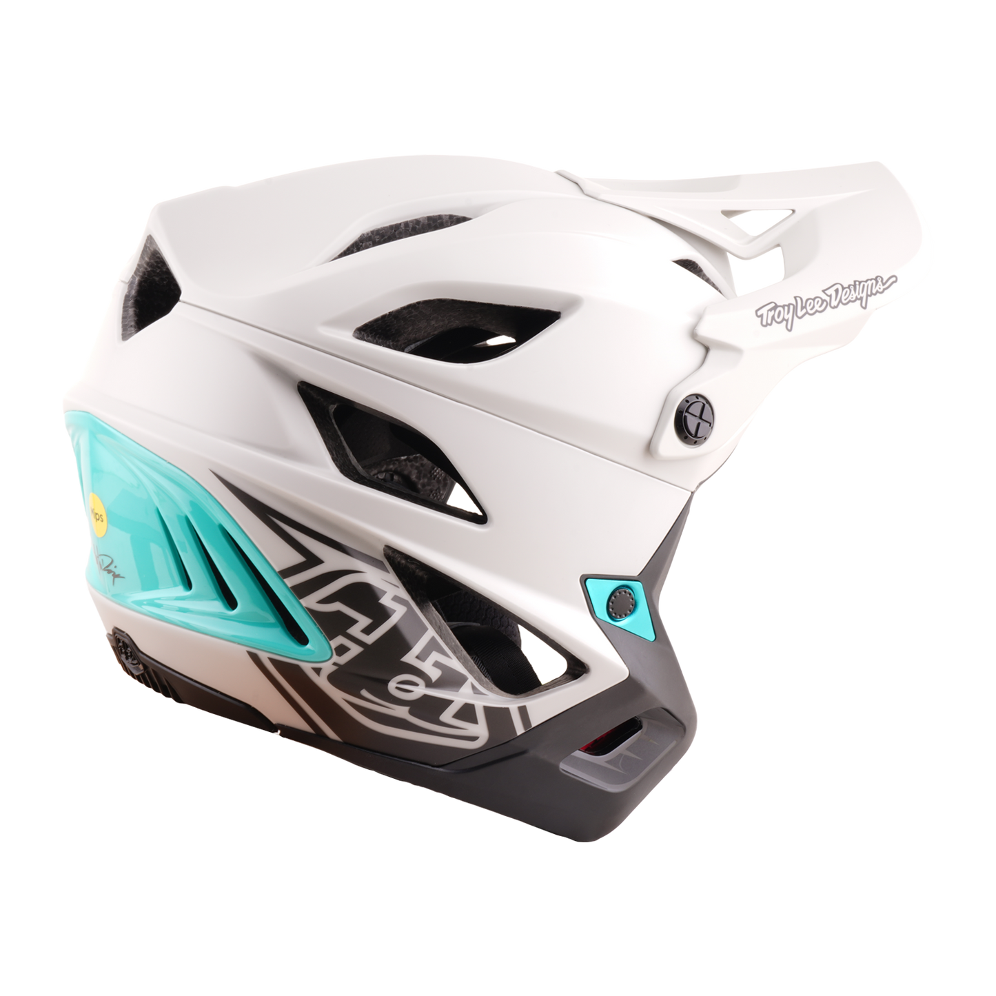 Stage Stunt Helmet W/MIPS Drone Pumice / Real Teal