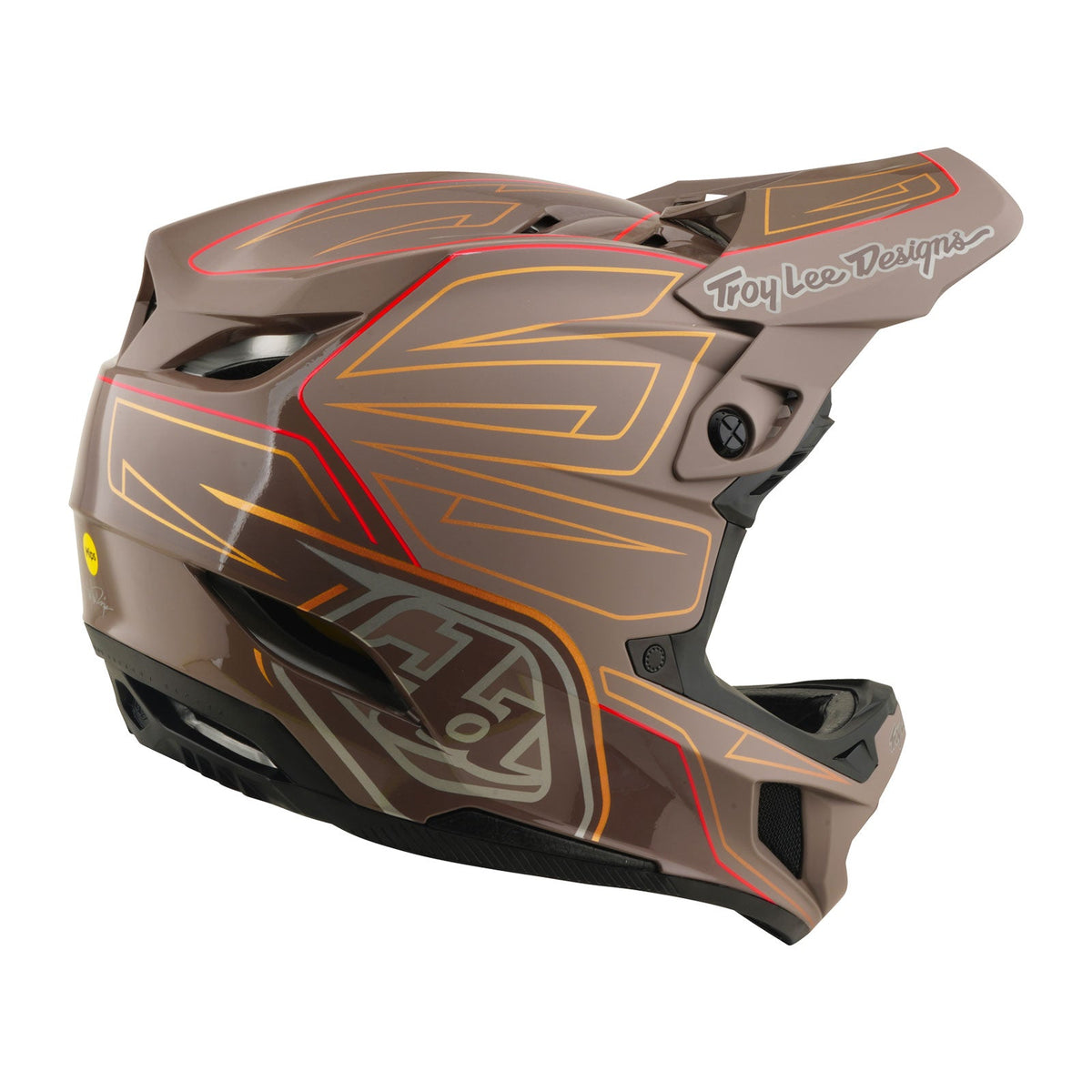D4 Polyacrylite Helmet W/MIPS Shadow Pro Timber