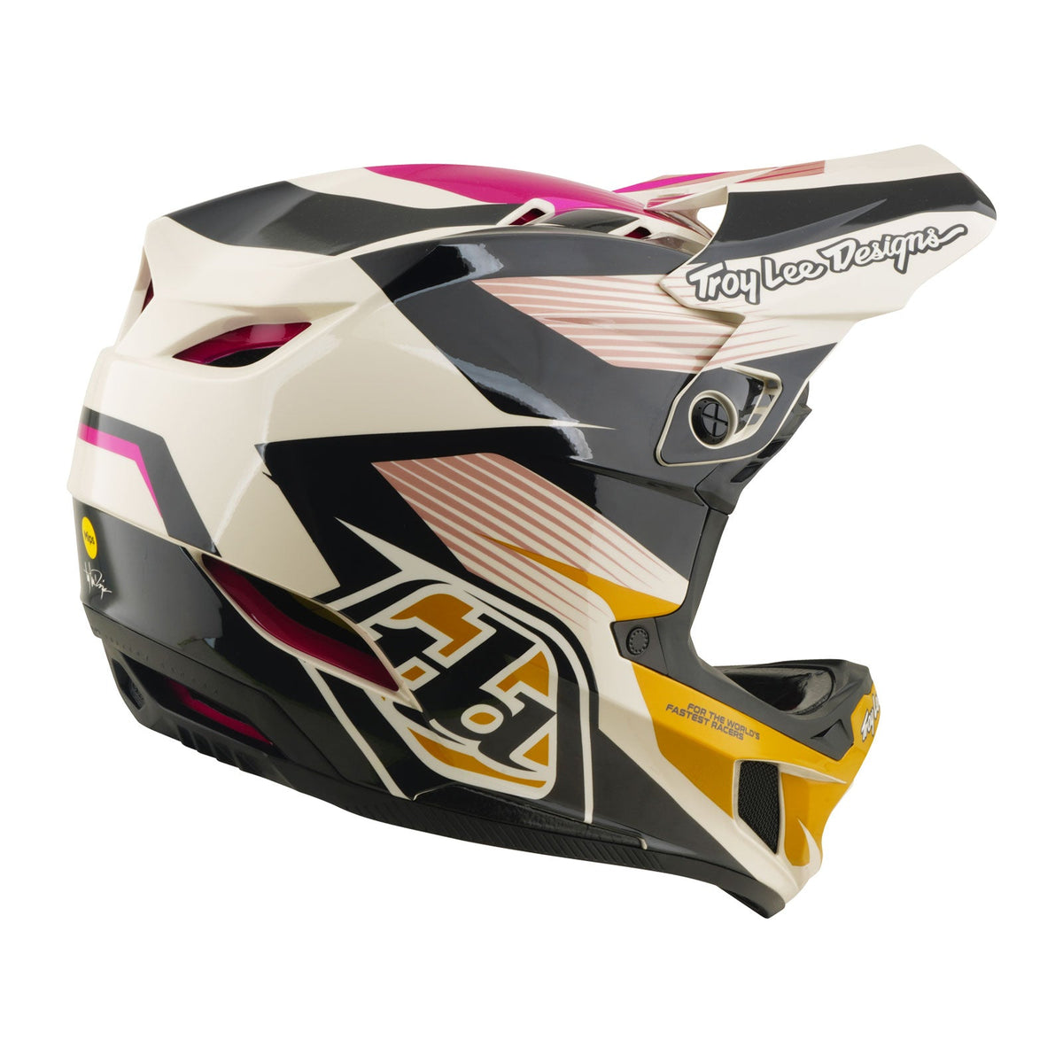D4 Polyacrylite Helmet W/MIPS Turbo Acid / Fuchsia