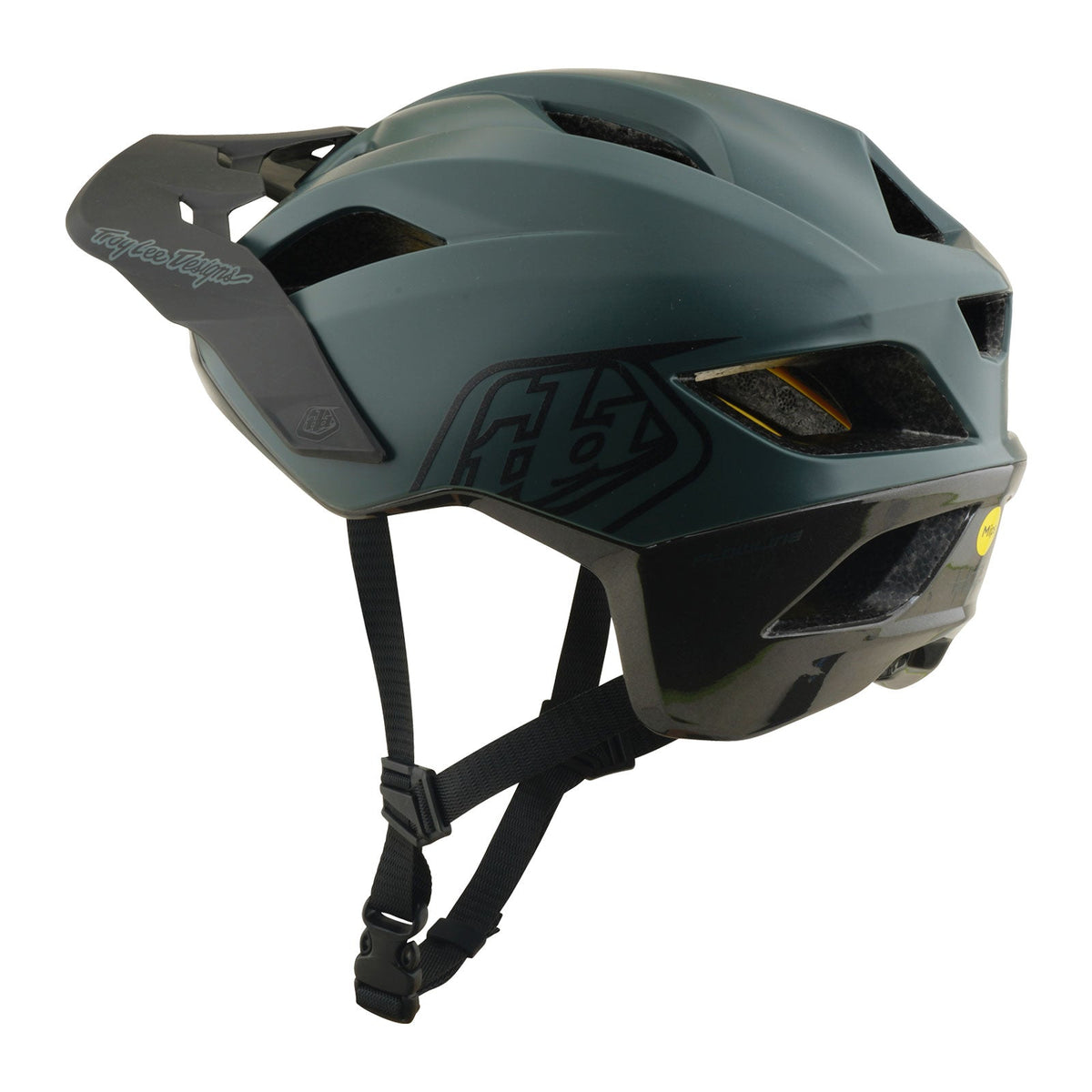 Flowline Helmet Point Dark Forest / Charcoal
