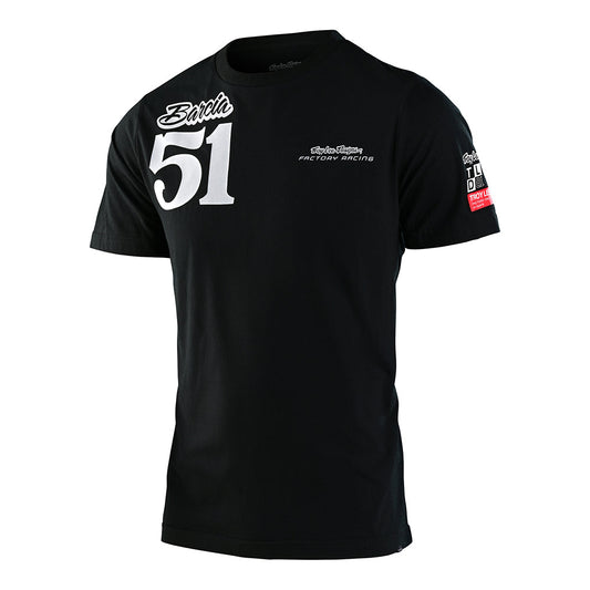 Kurzarm-T-Shirt TLD X Jb51 Race Kit schwarz