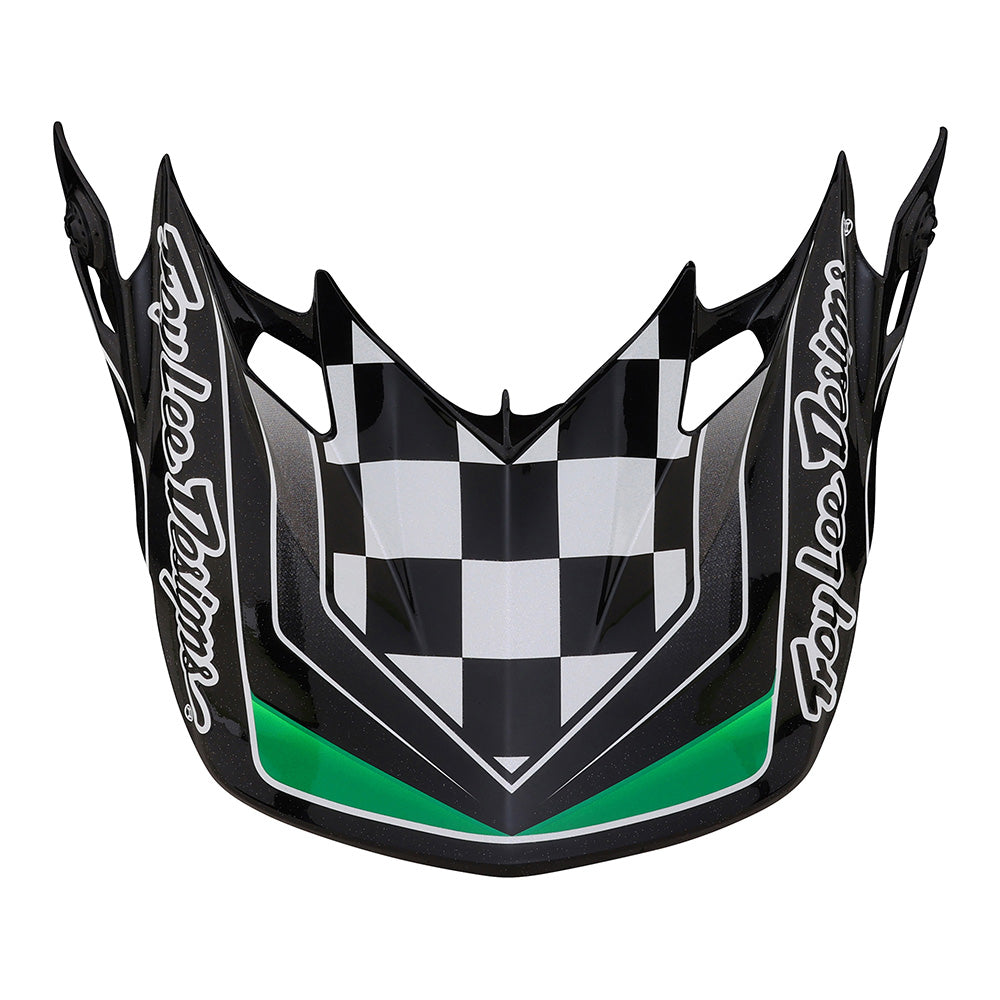 Troy Lee SE4 Visor Carb Green