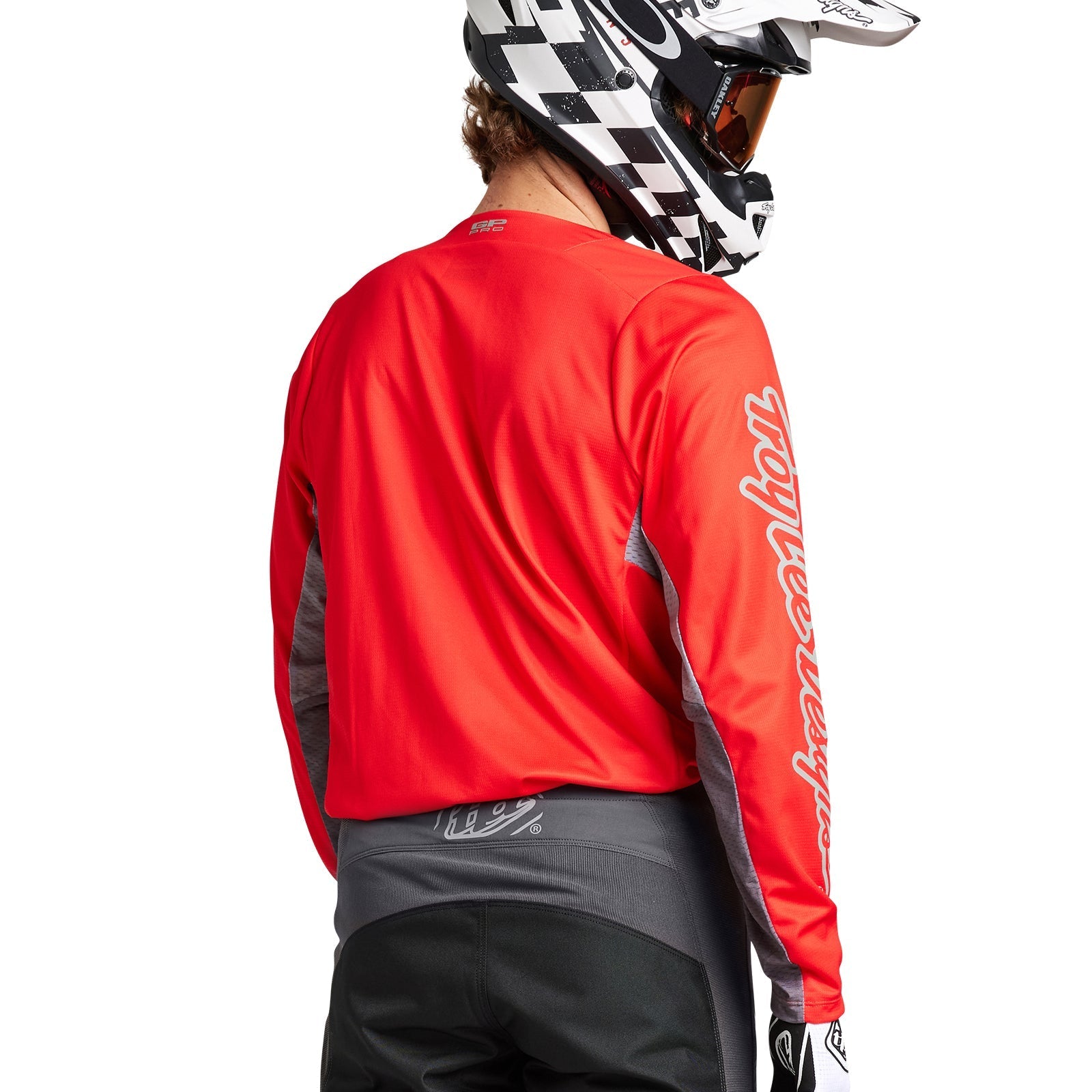 TLD GP Pro-Trikot Icon Rot/Grau