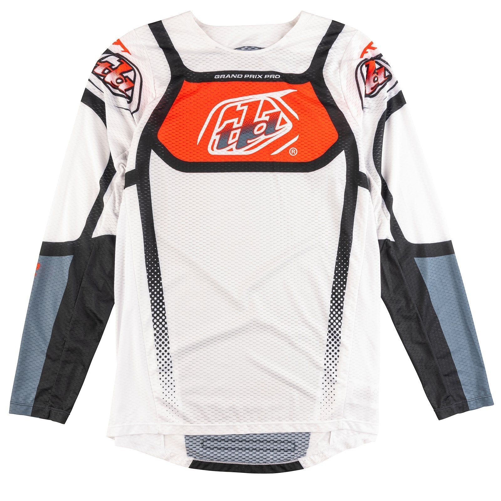 TLD GP Pro Air Trikot Streifen Weiss Indigo