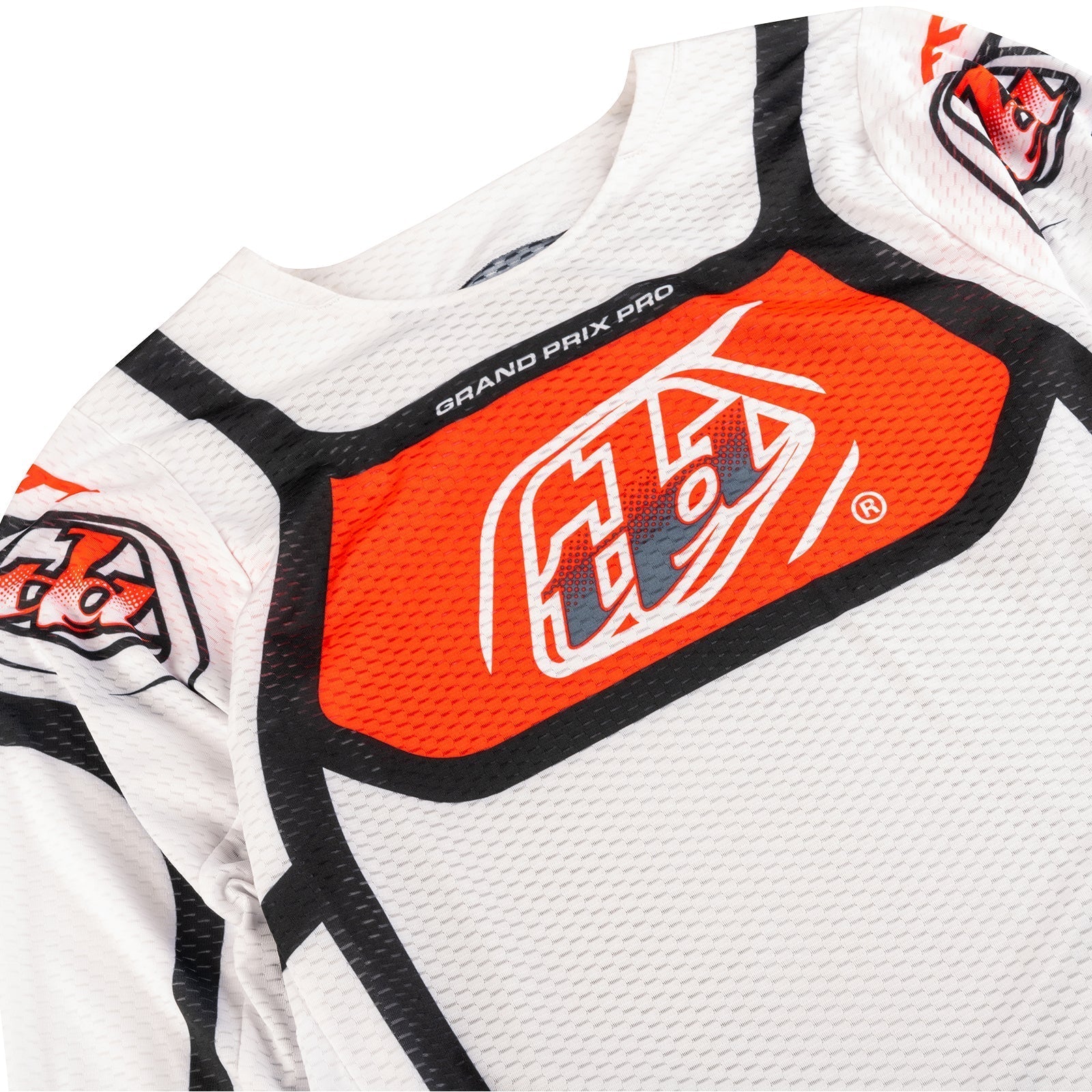 TLD GP Pro Air Trikot Streifen Weiss Indigo
