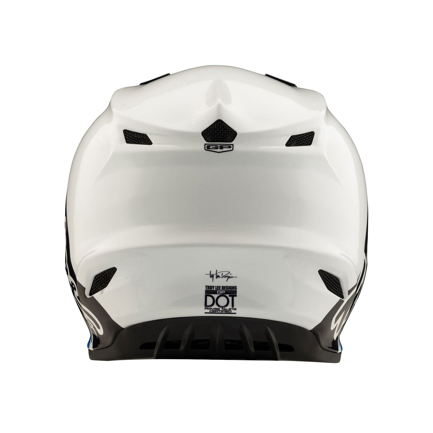 TLD GP Helm Ohne Mips Runner Blau