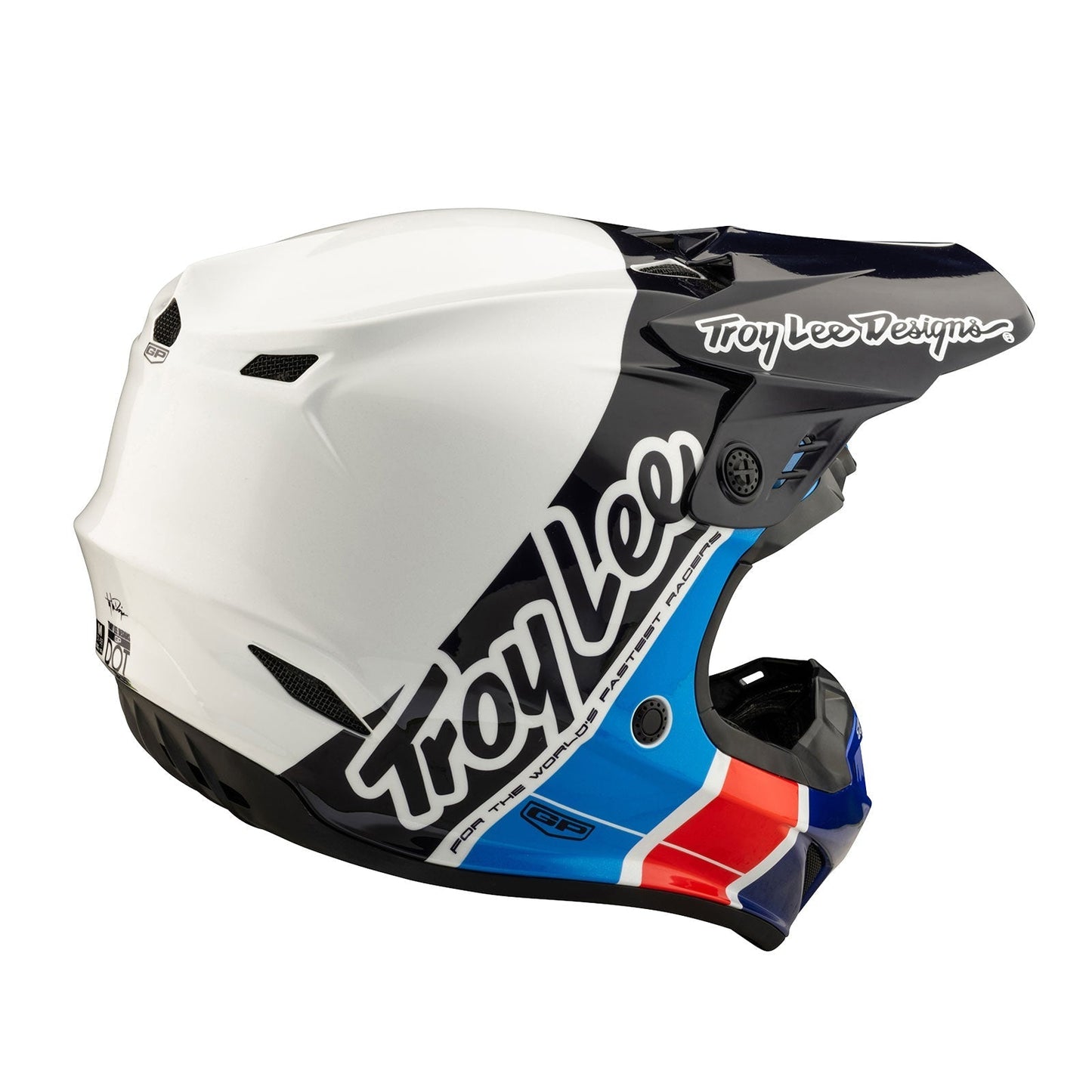 TLD GP Helm Ohne Mips Runner Blau