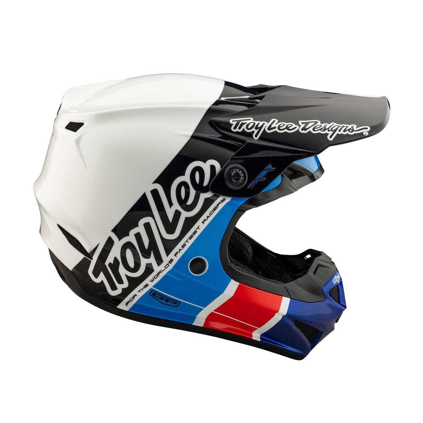 TLD GP Helm Ohne Mips Runner Blau