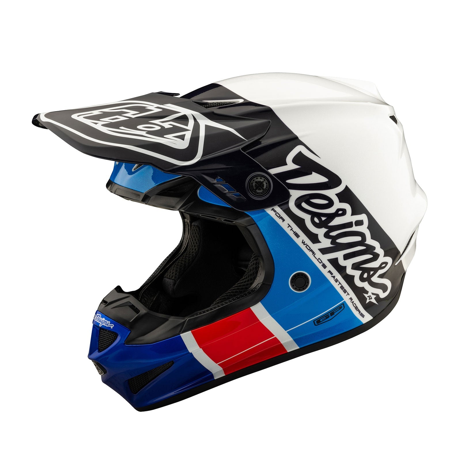 TLD Youth GP Helmet No MIPS Runner Blue