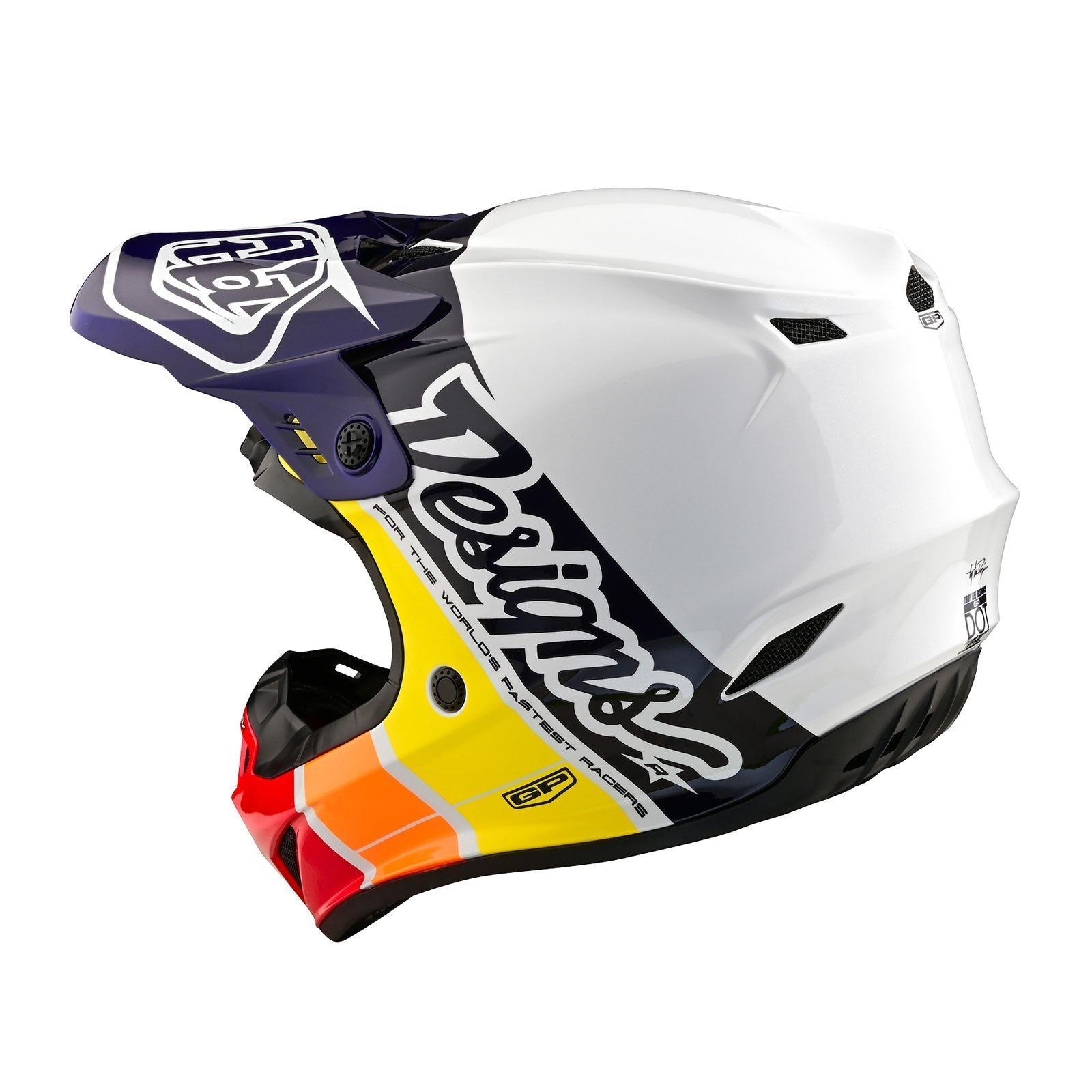 TLD GP Helm Ohne Mips Runner Sunrise