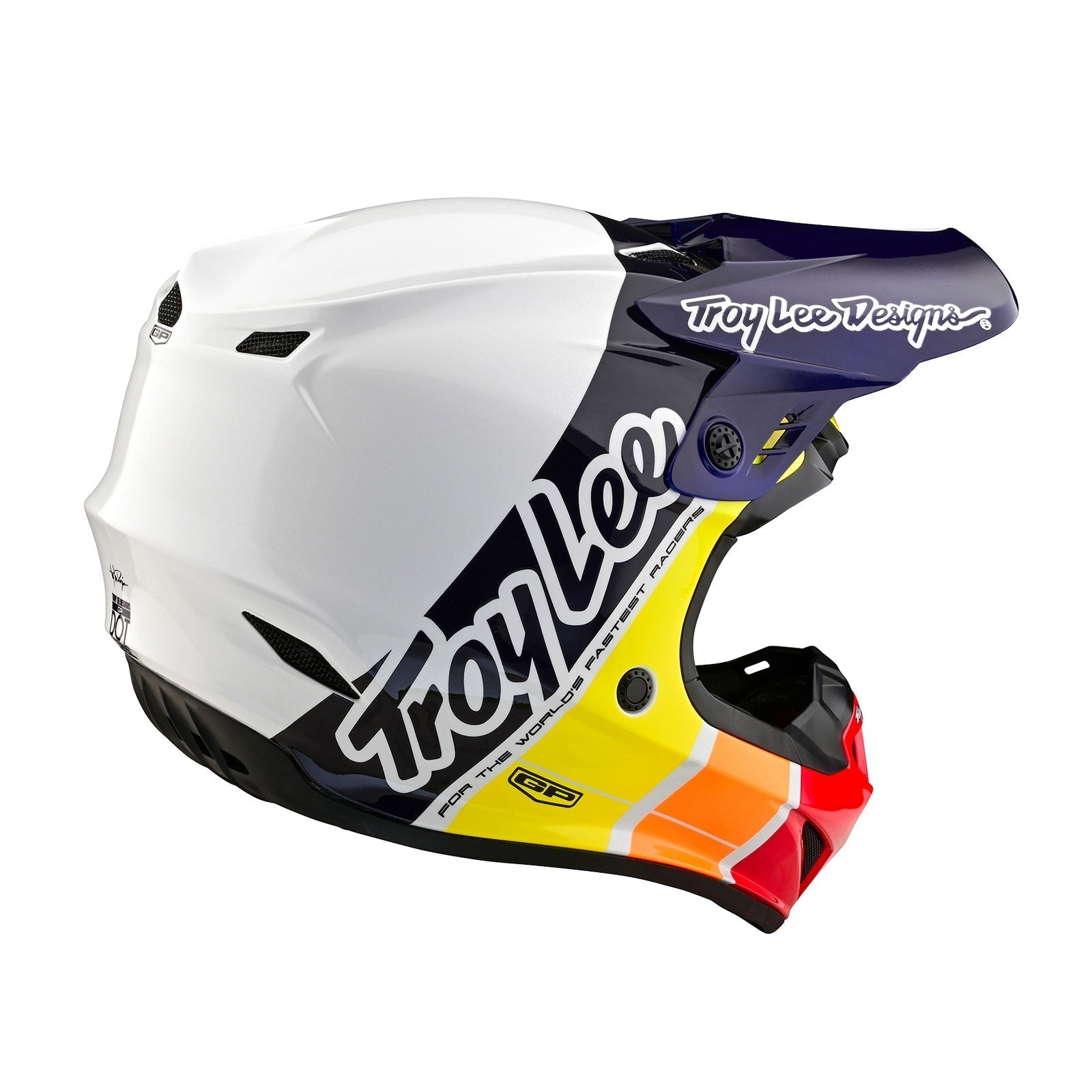 TLD GP Helm Ohne Mips Runner Sunrise