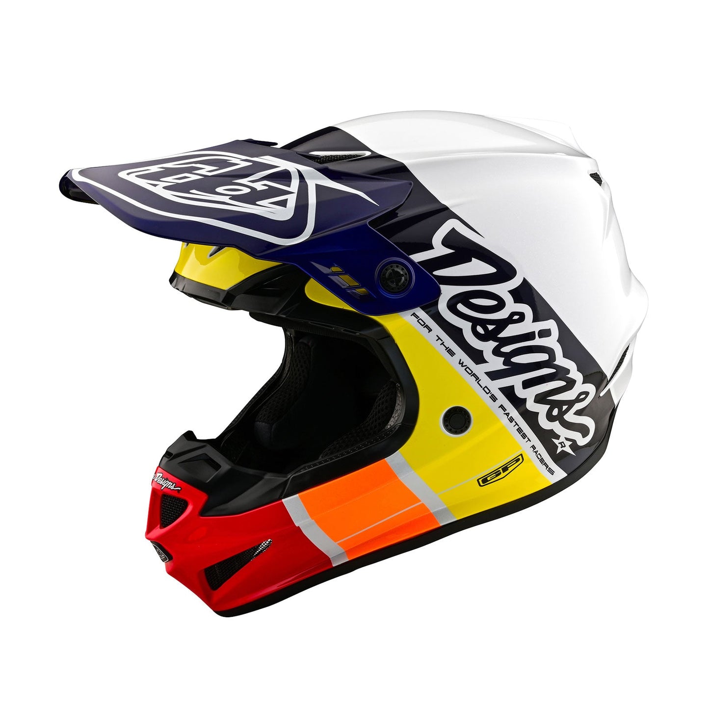 TLD Youth GP Helmet No MIPS Runner Sunrise