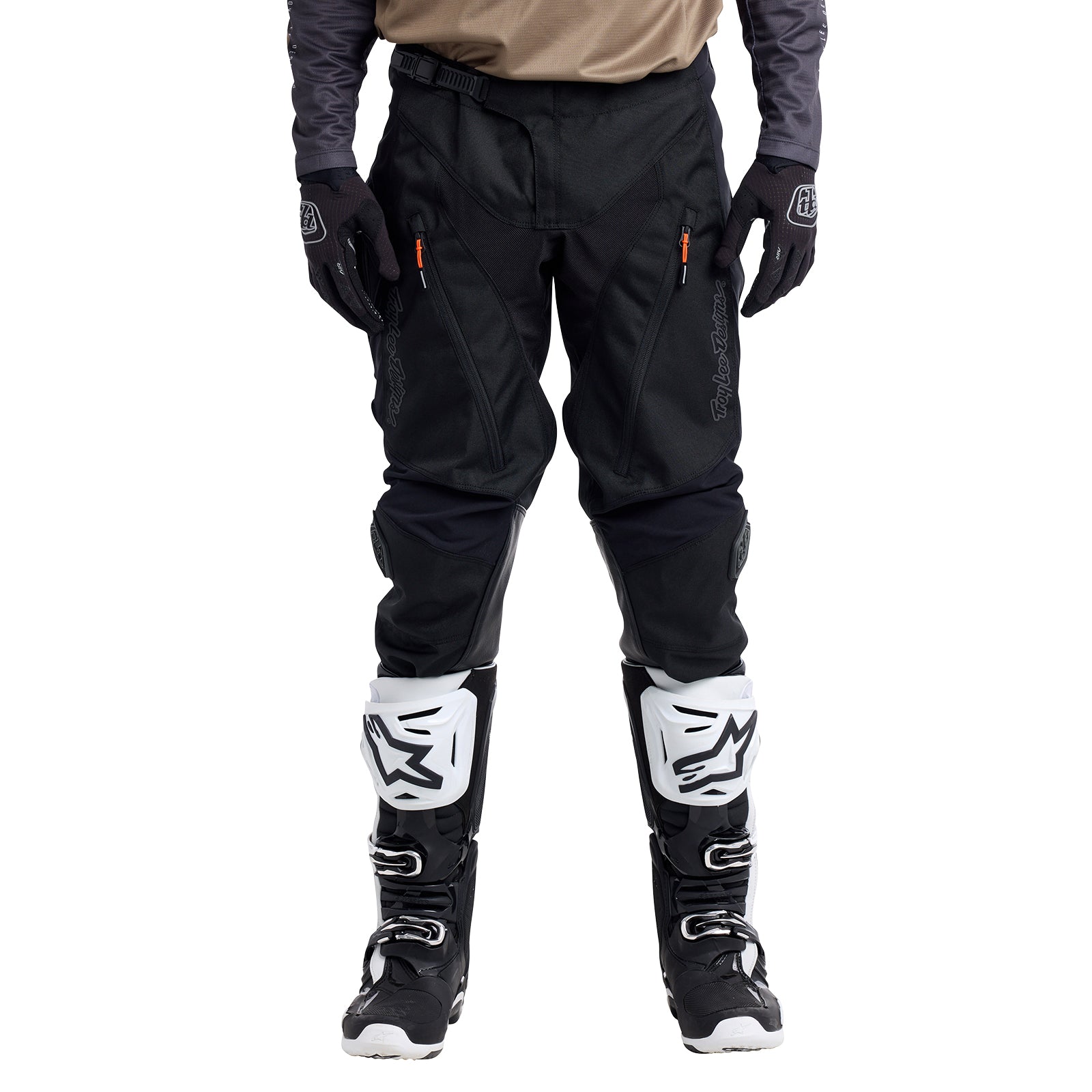 TLD Scout GP Hose Solid Schwarz