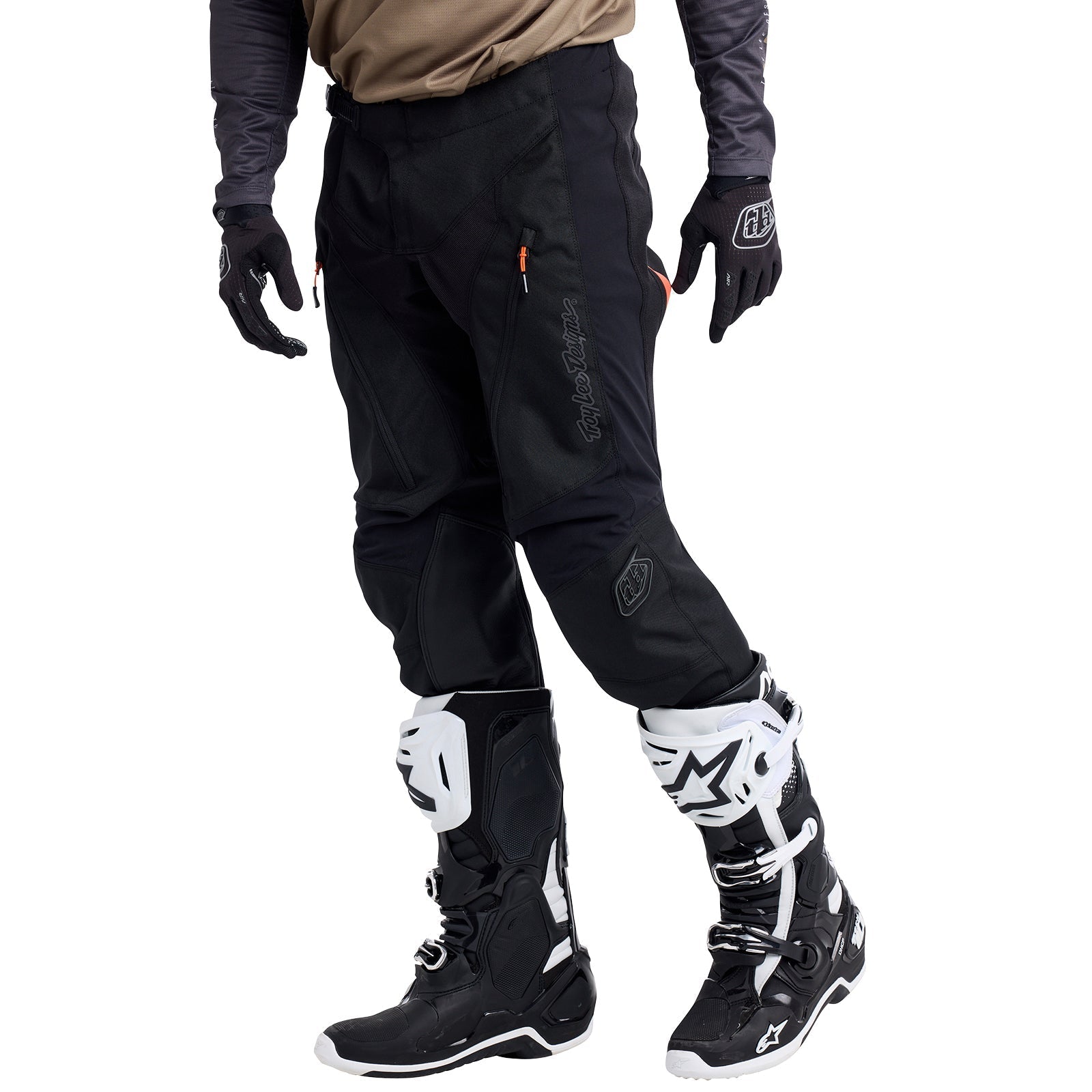 TLD Scout GP Hose Solid Schwarz