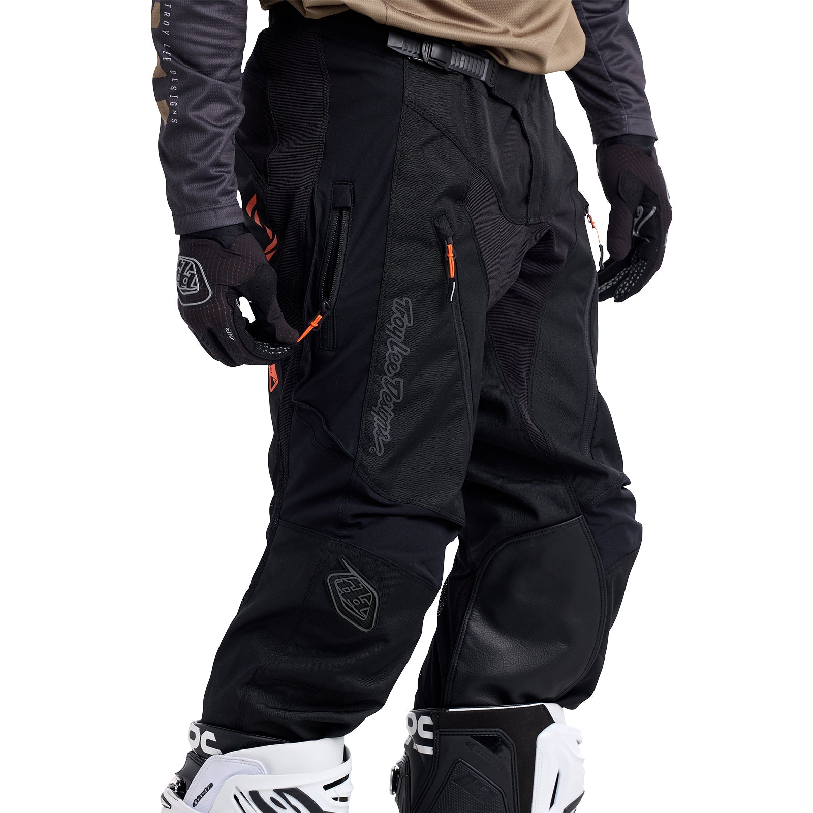 TLD Scout GP Hose Solid Schwarz