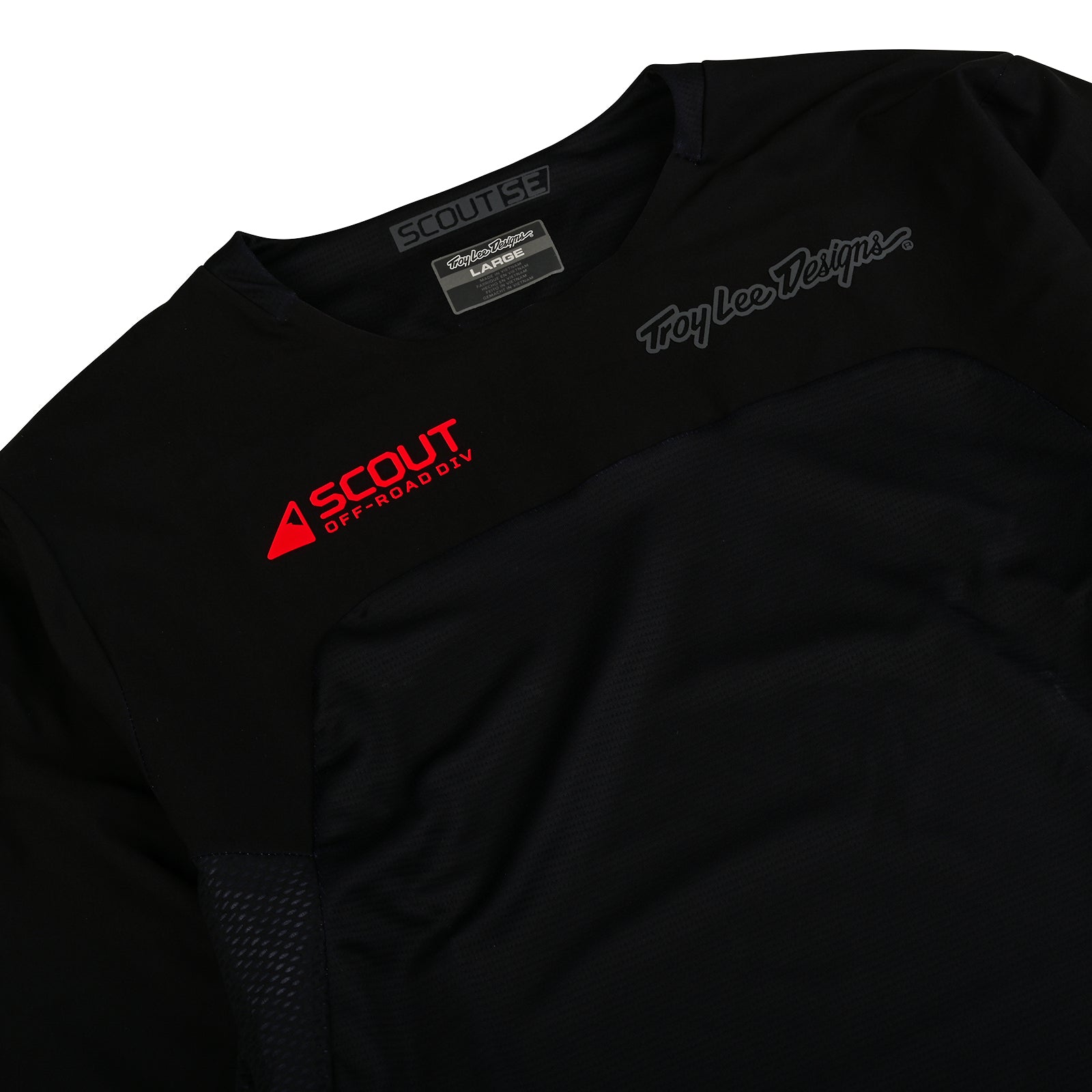 TLD Scout SE Trikot Systems Schwarz