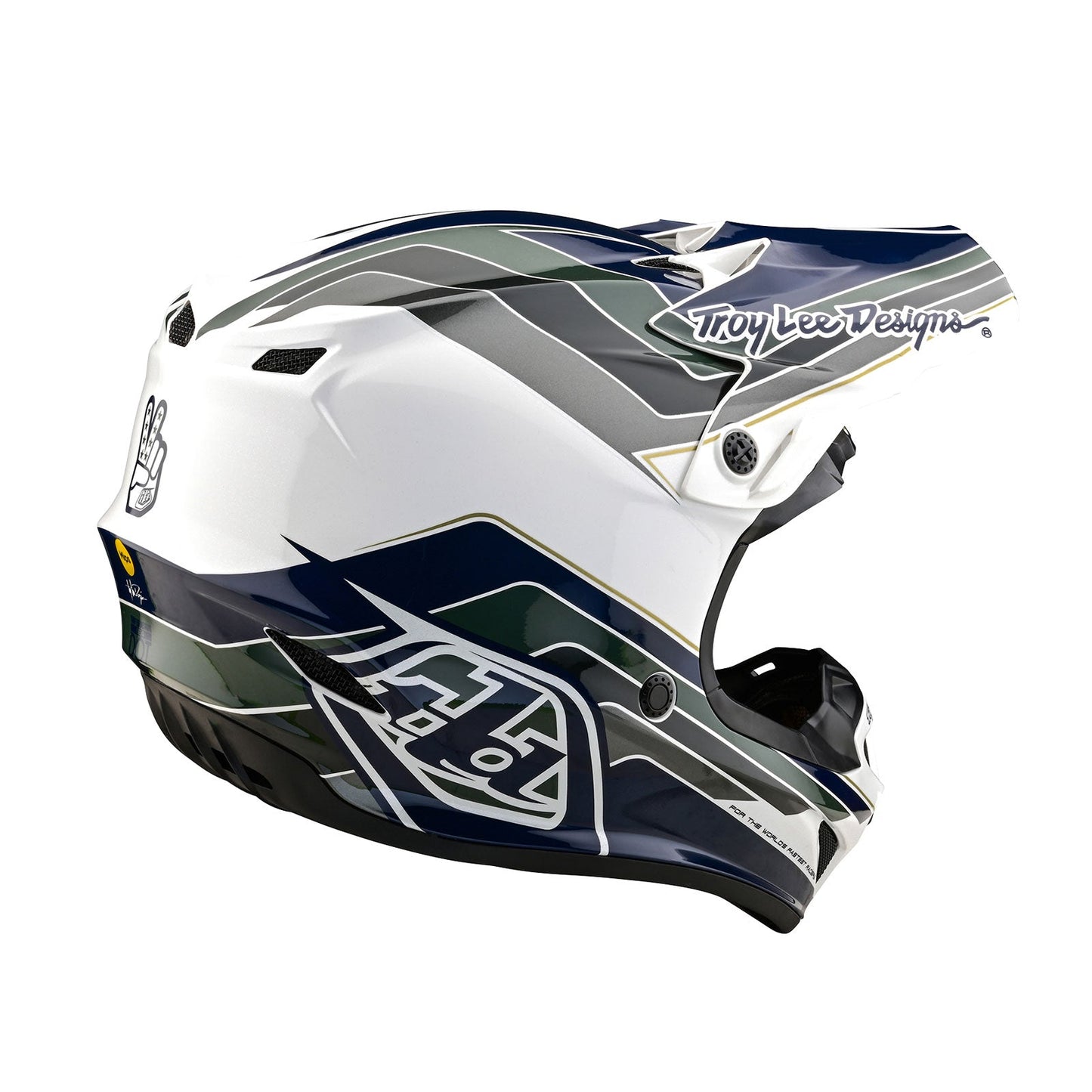 TLD SE4 Polyacrylit Helm Mit Mips Block Anthrazit Navy