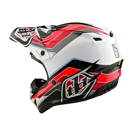 TLD SE4 Polyacrylit Helm Mit Mips Block Anthrazit Rot