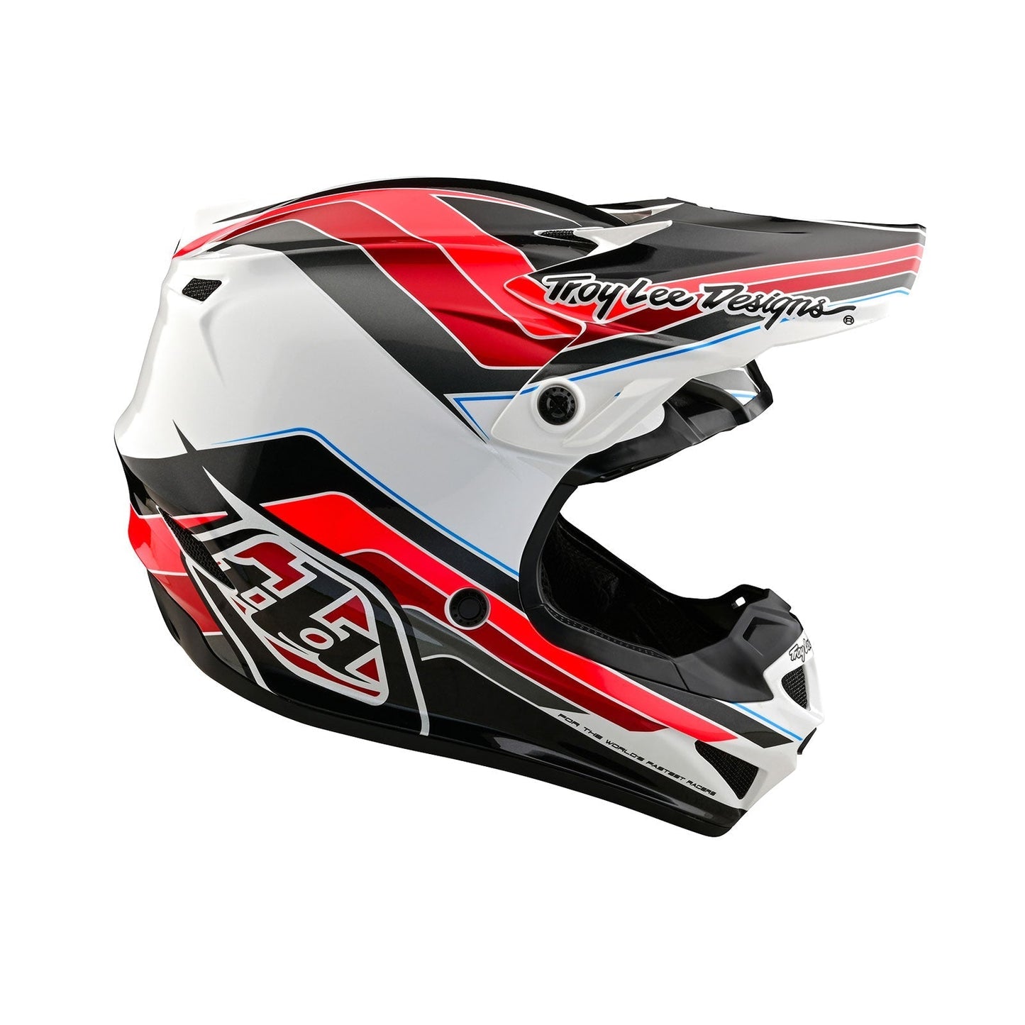 TLD SE4 Polyacrylit Helm Mit Mips Block Anthrazit Rot