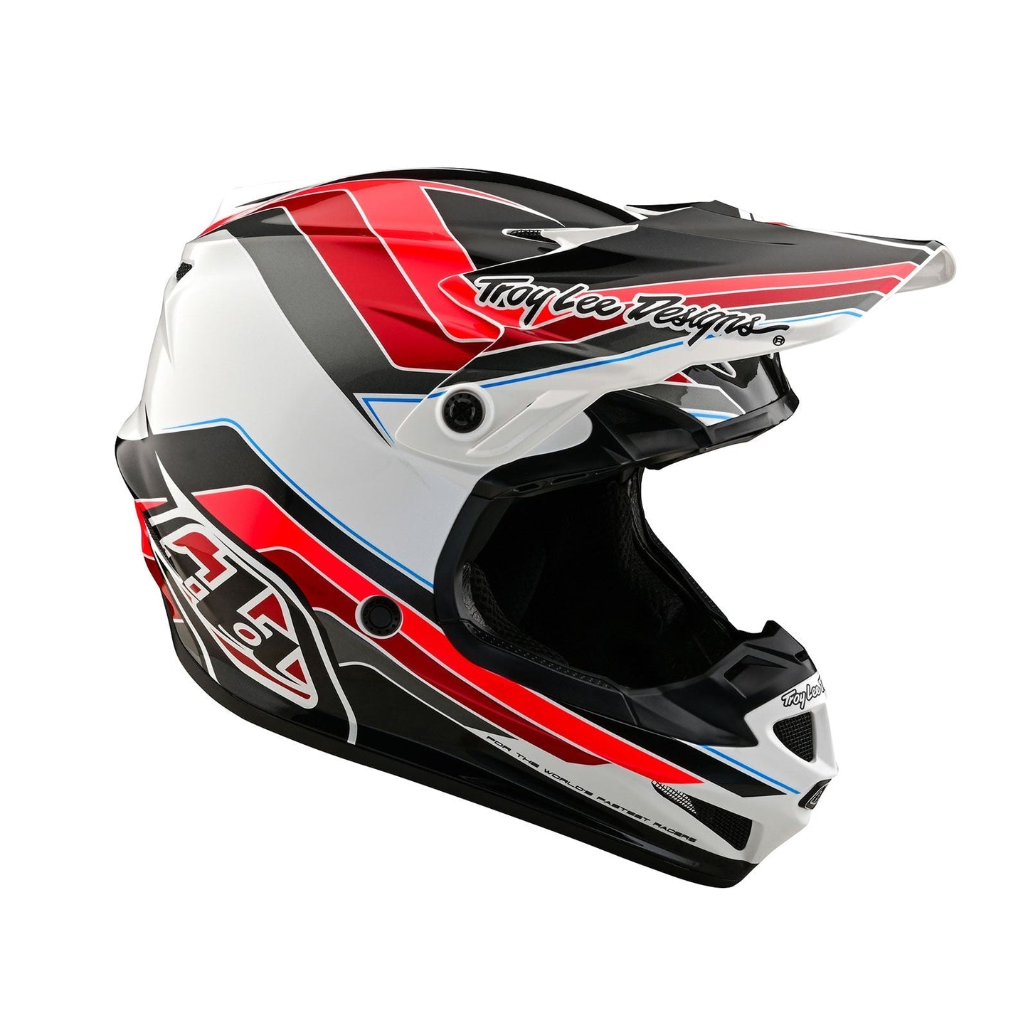 TLD SE4 Polyacrylit Helm Mit Mips Block Anthrazit Rot