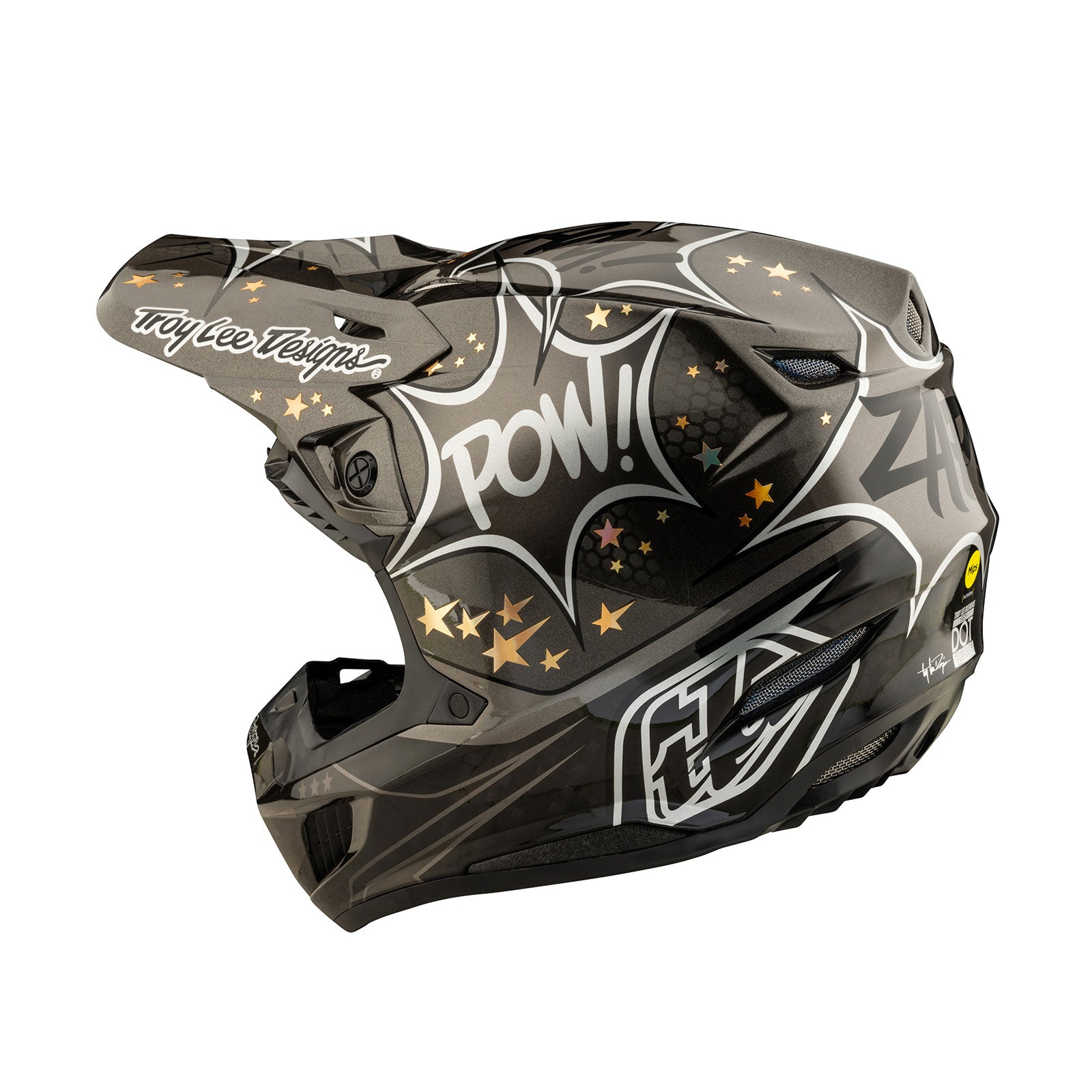 TLD SE5 Carbon Helm mit MIPS Cosmic Explosion Grau