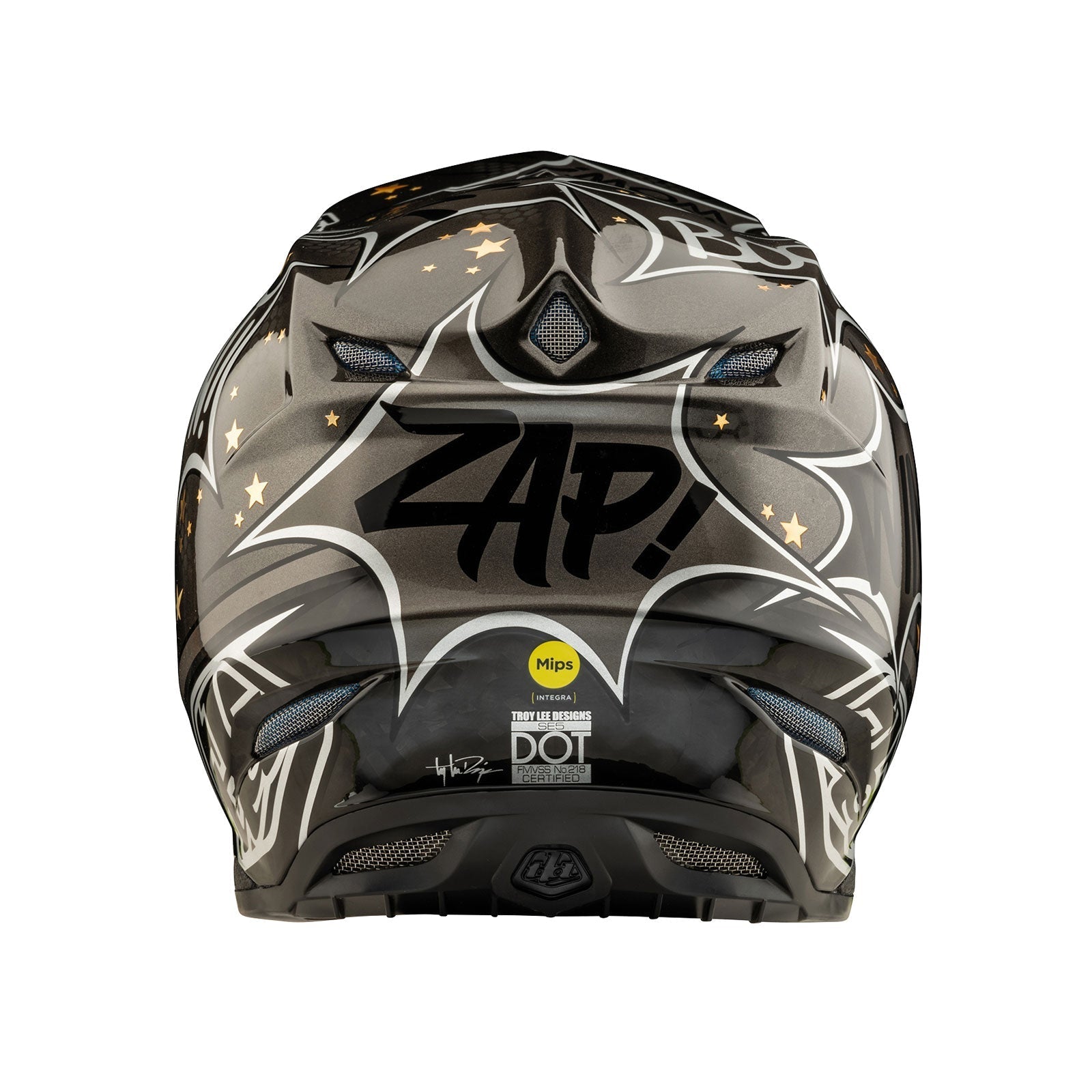 TLD SE5 Carbon Helm mit MIPS Cosmic Explosion Grau