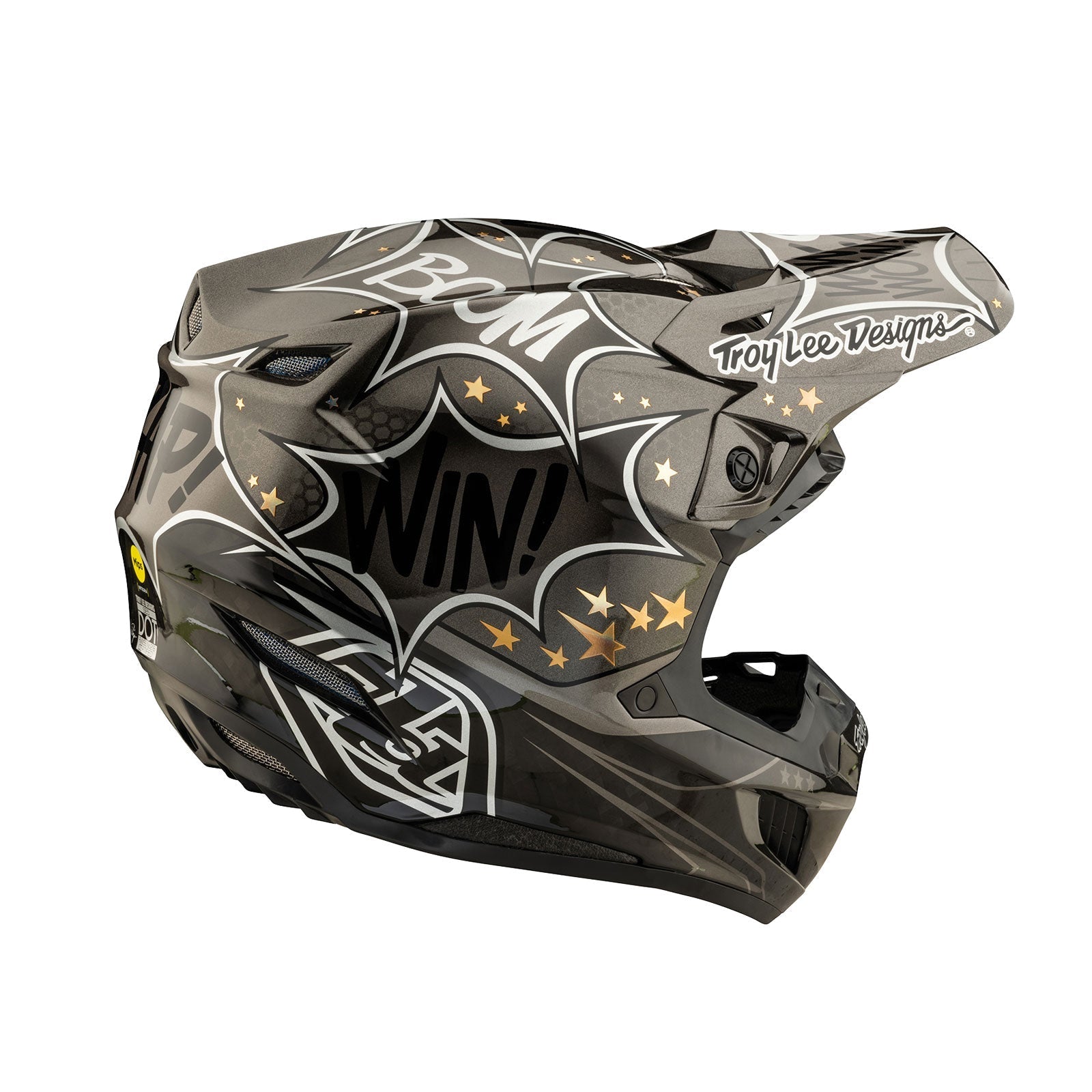 TLD SE5 Carbon Helm mit MIPS Cosmic Explosion Grau