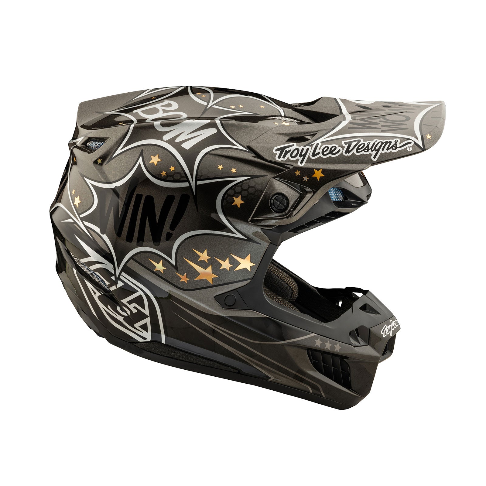 TLD SE5 Carbon Helm mit MIPS Cosmic Explosion Grau