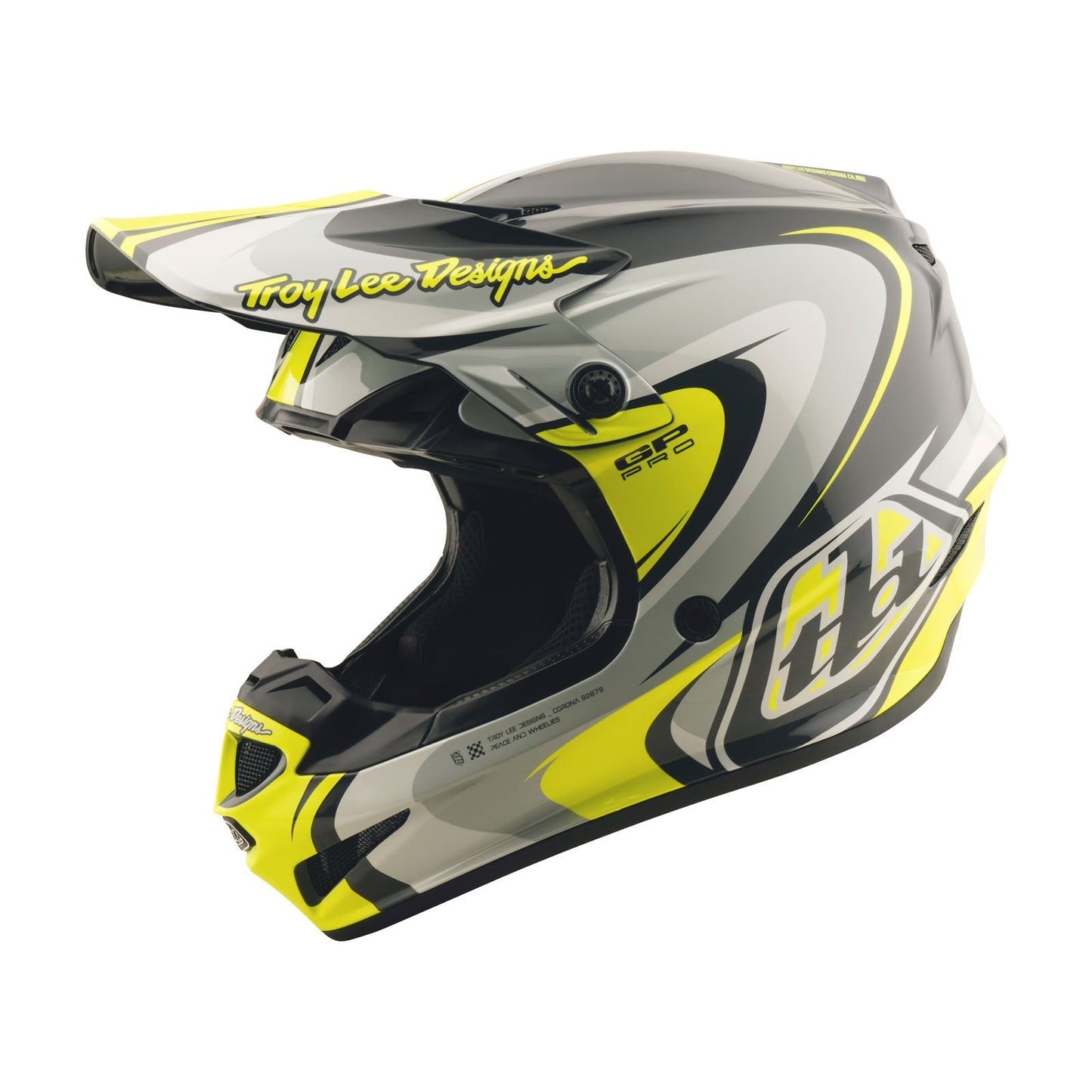 GP Pro Helm mit MIPS Crossover Grau/Flo Gelb