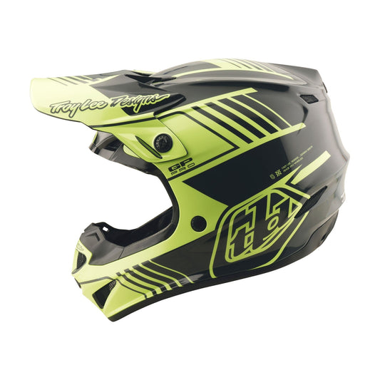 TLD GP Pro Helmet Segment Glo Yellow / Black