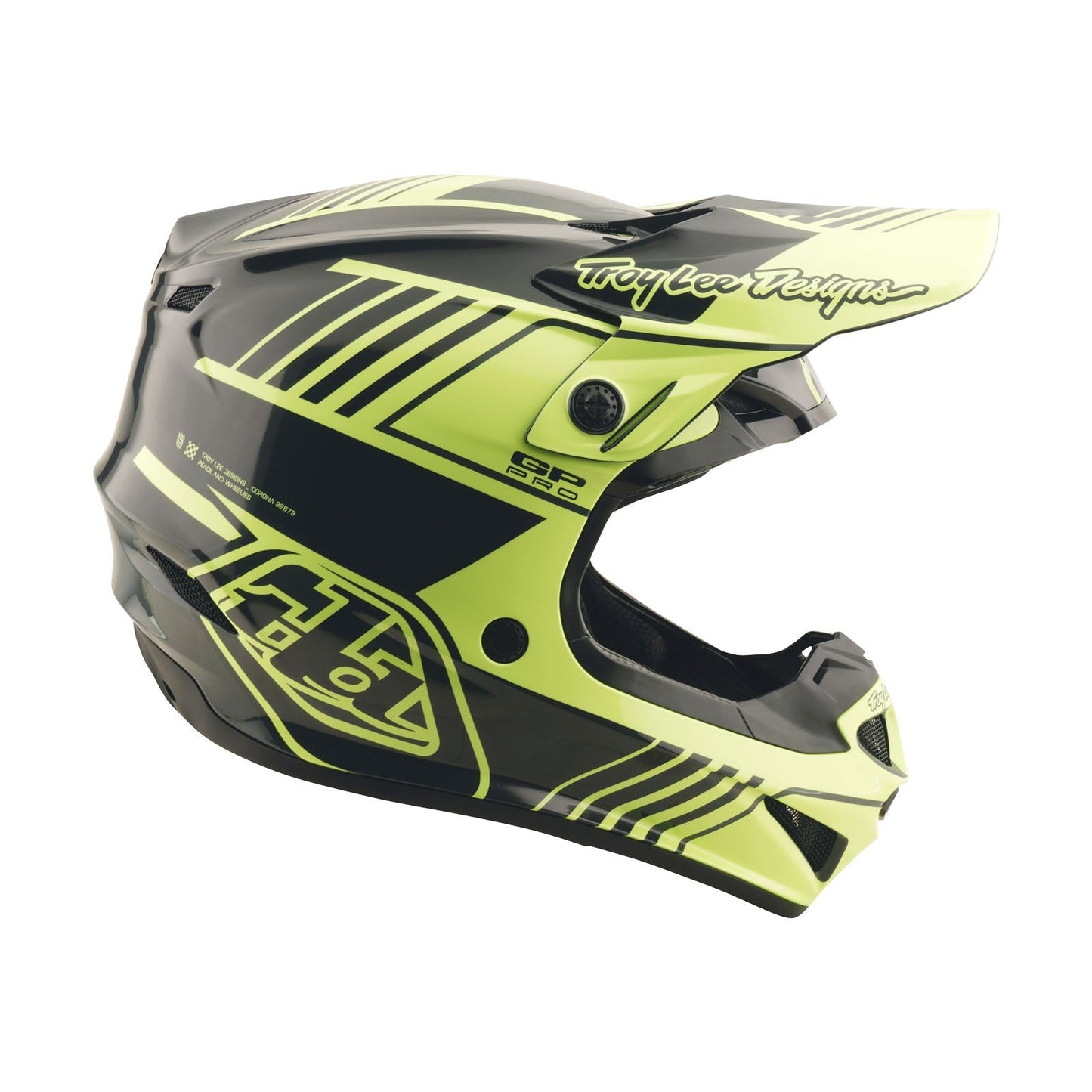 Kinder GP Pro Helm mit MIPS SEgment Glo Gelb