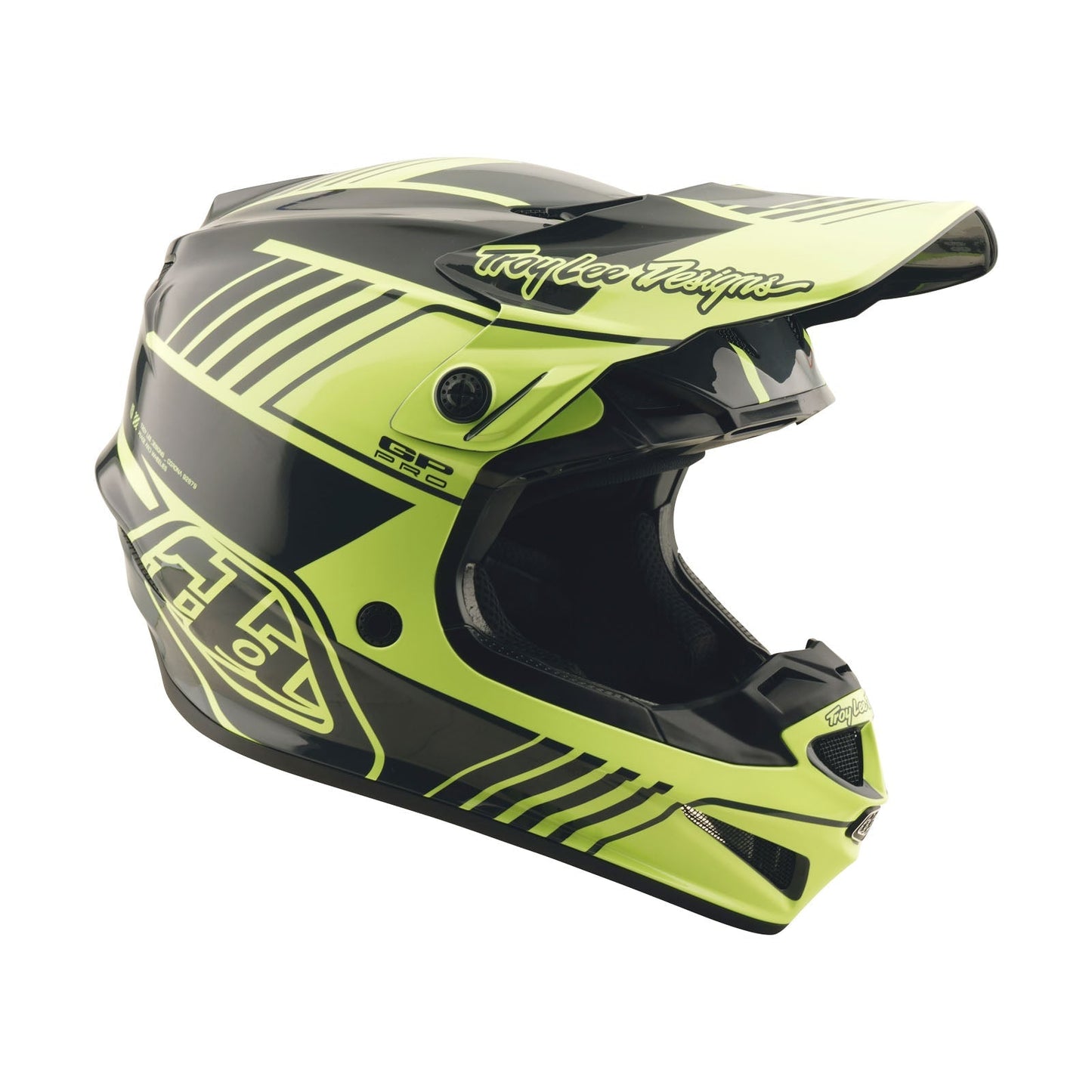 Kinder GP Pro Helm mit MIPS SEgment Glo Gelb