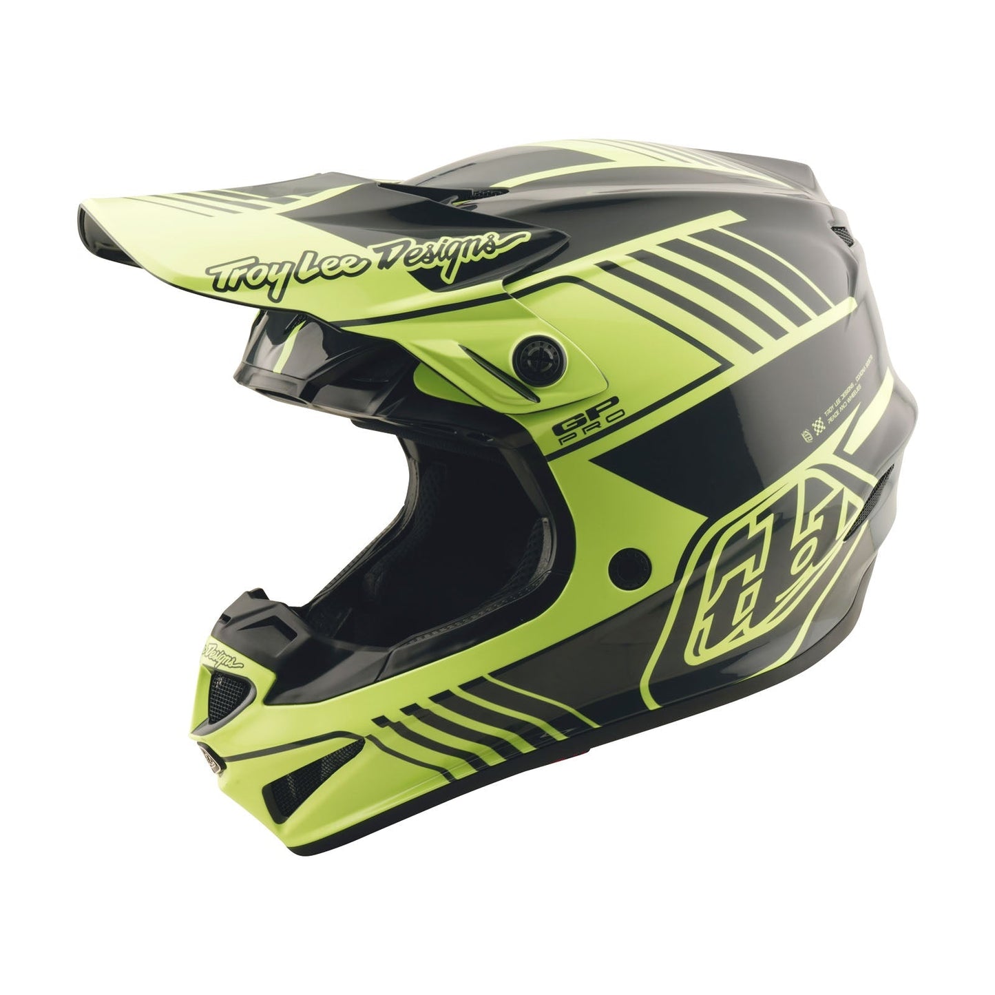 Kinder GP Pro Helm mit MIPS SEgment Glo Gelb