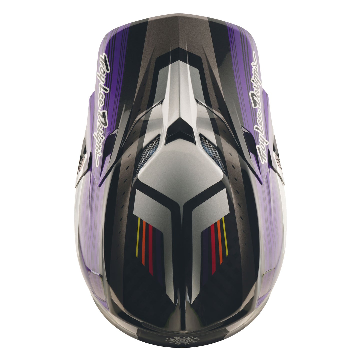 SE5 Carbon Helm mit MIPS Stripes Schwarz/Lila