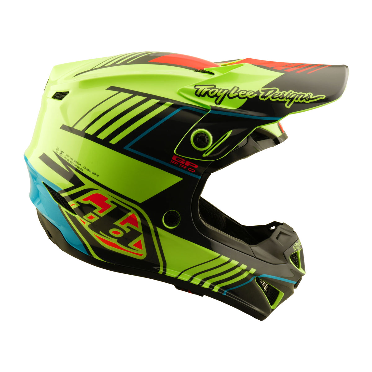 Kinder GP Pro Helm mit MIPS SEgment Glo Gelb