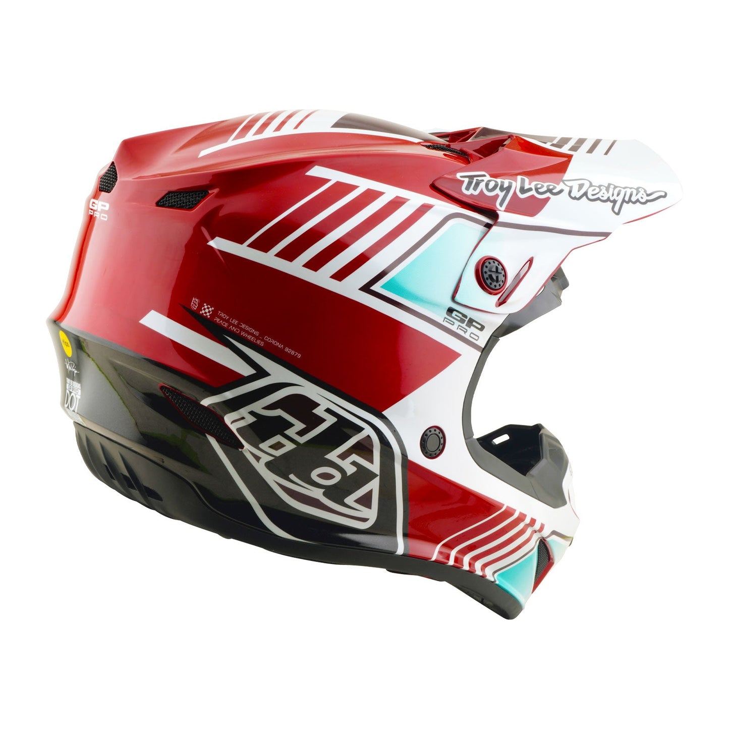 GP Pro Helmet Segment Red