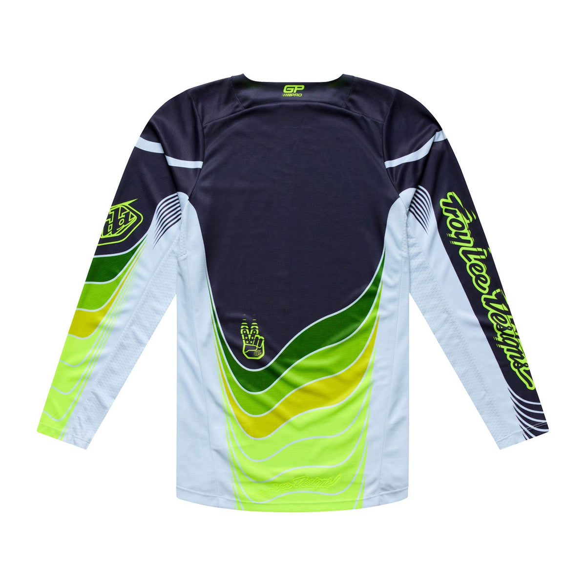 GP Pro Jersey Stagger Gunmetal / Neo Yellow