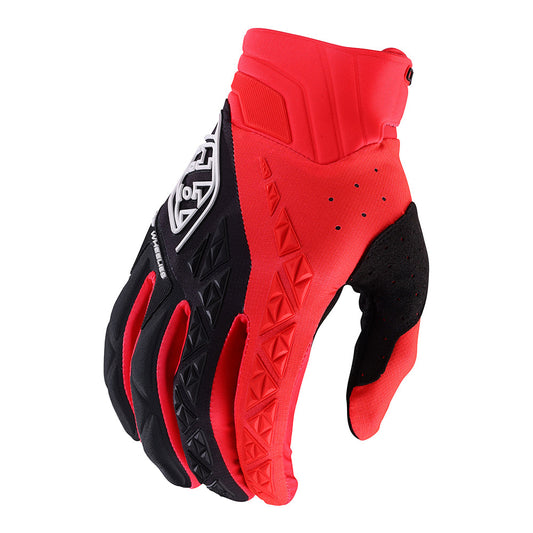Troy Lee SE Pro Glove Solid Glo Red