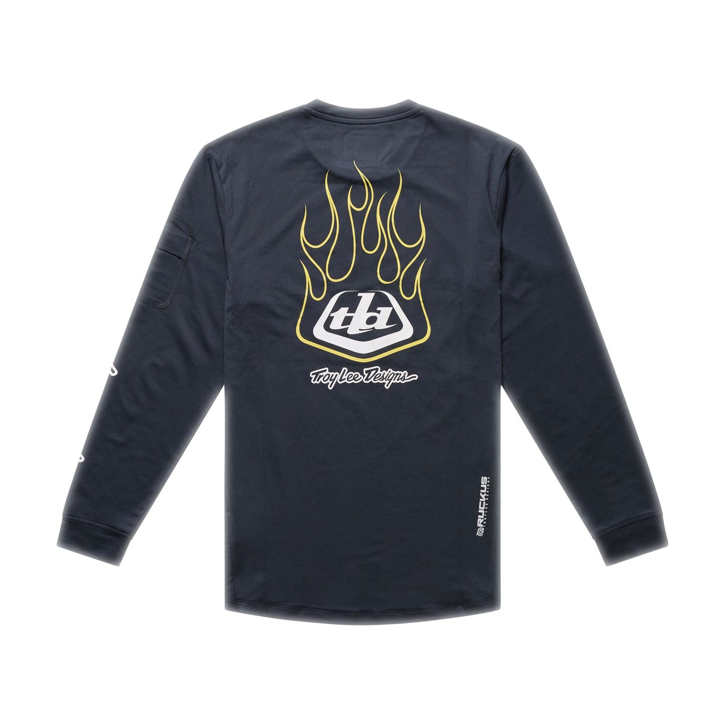 Youth Ruckus Ride LS Tee Pressed Carbon