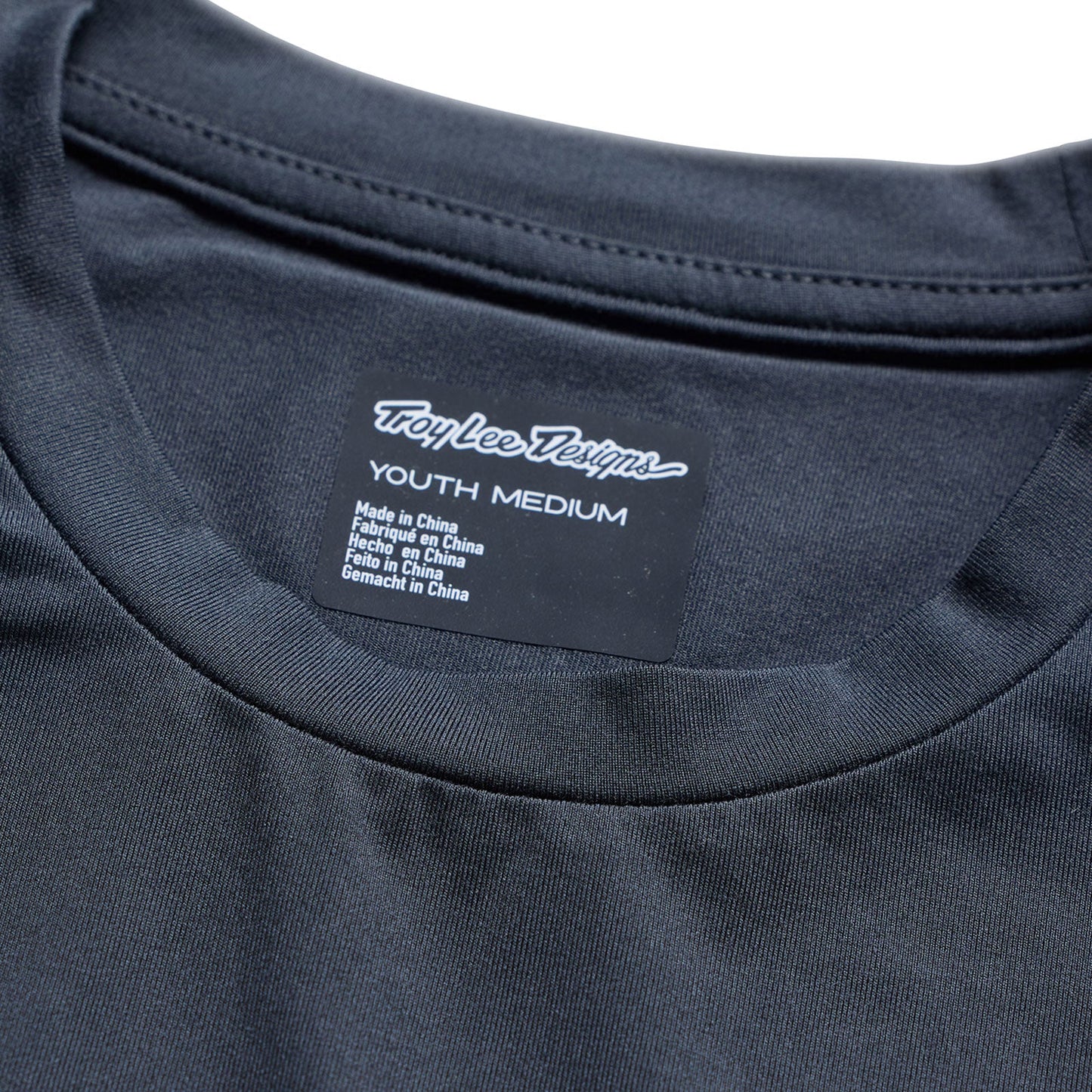 Youth Ruckus Ride LS Tee Pressed Carbon